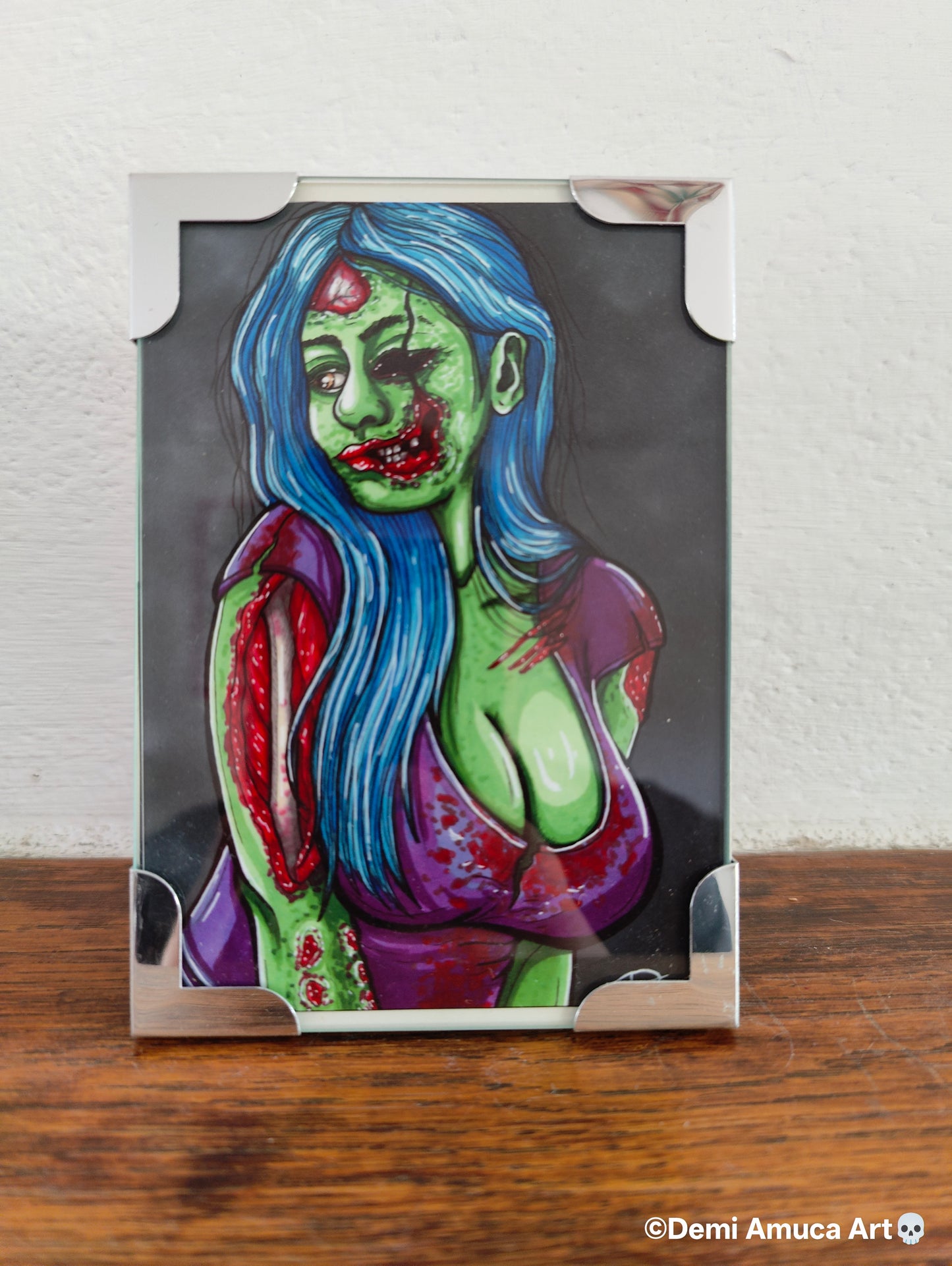Framed Art Print Zombie Girls (Both versions!)