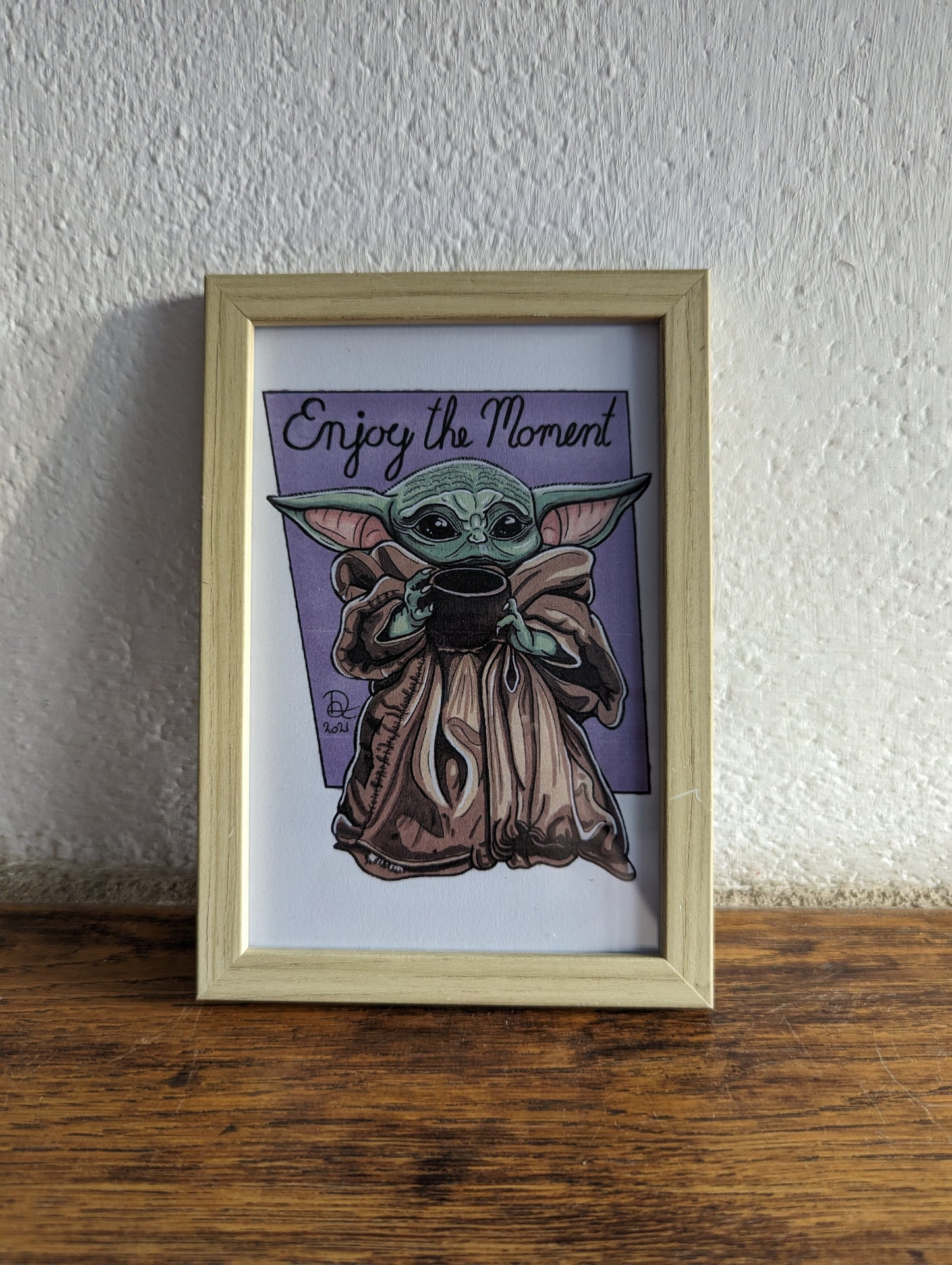 Framed Art Print Grogu