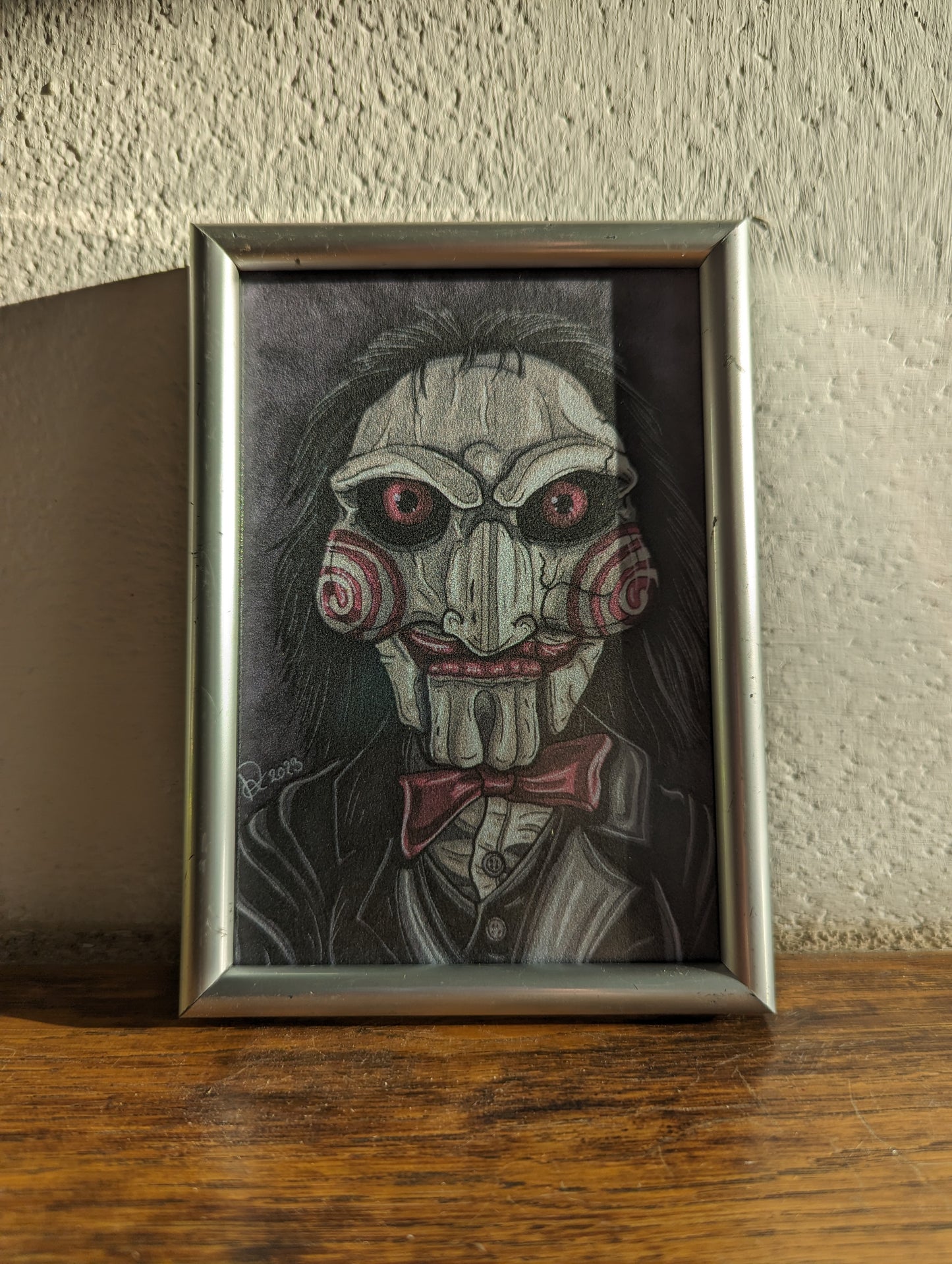 Framed Art Print Billy the Puppet