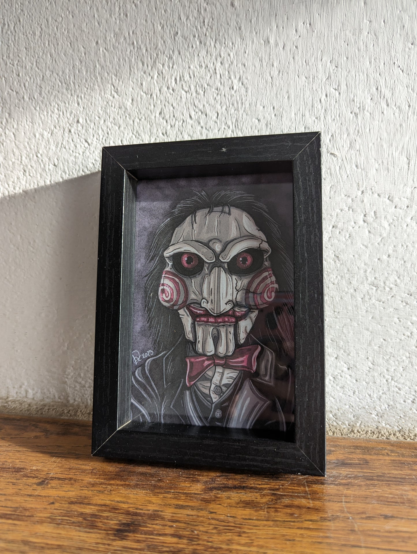 Framed Art Print Billy the Puppet