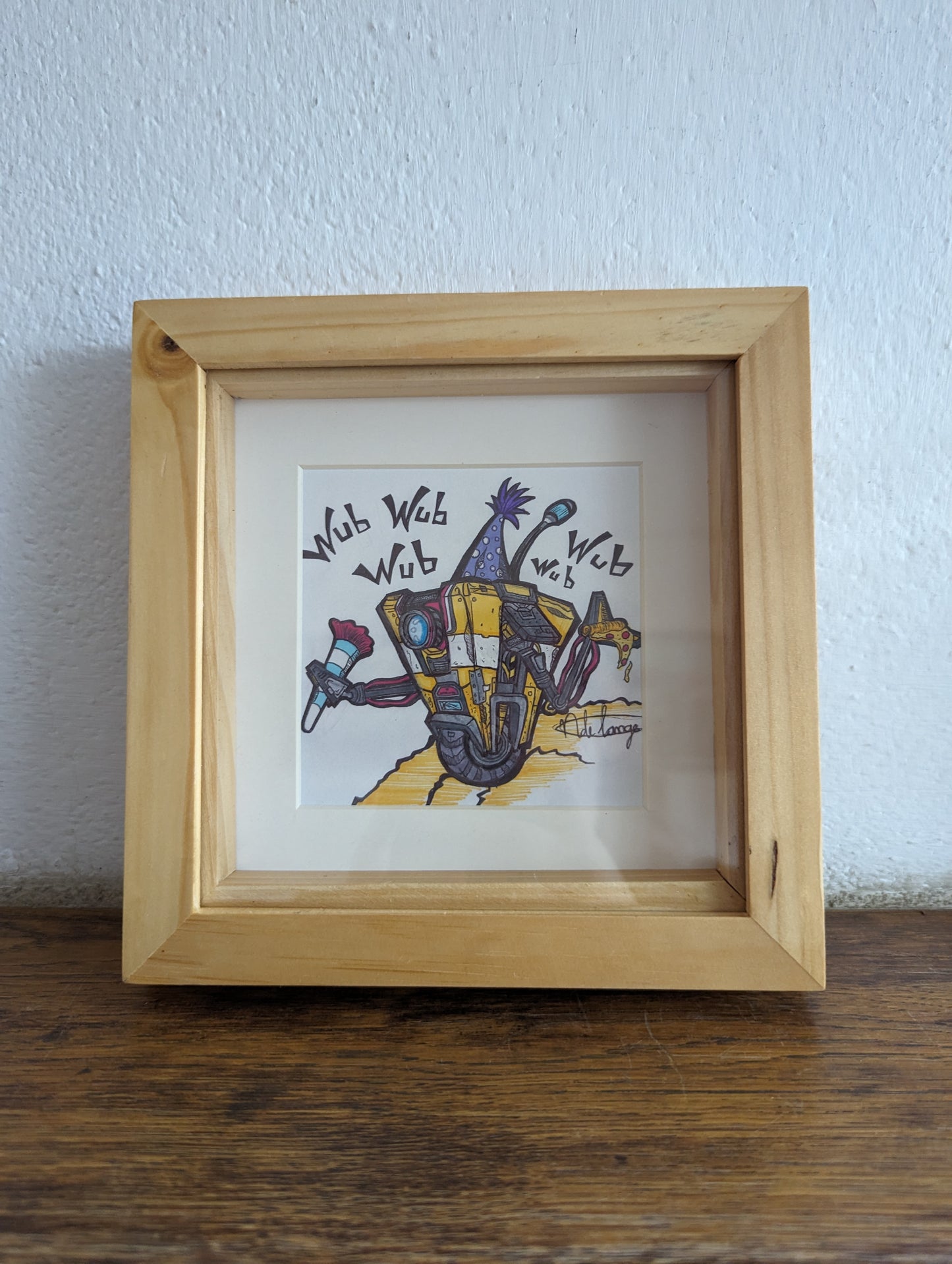 Framed Art Print Claptrap