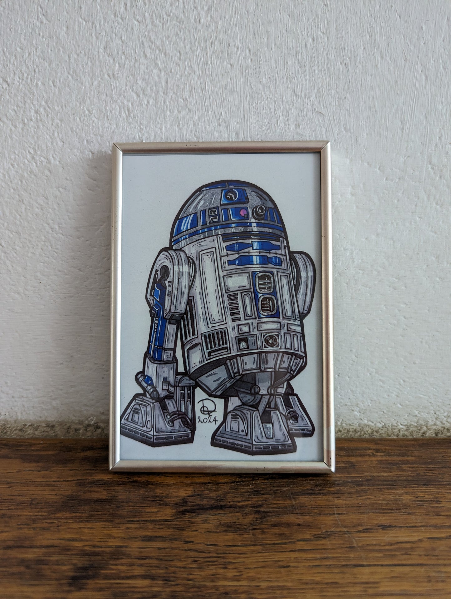 Framed Art Print R2D2