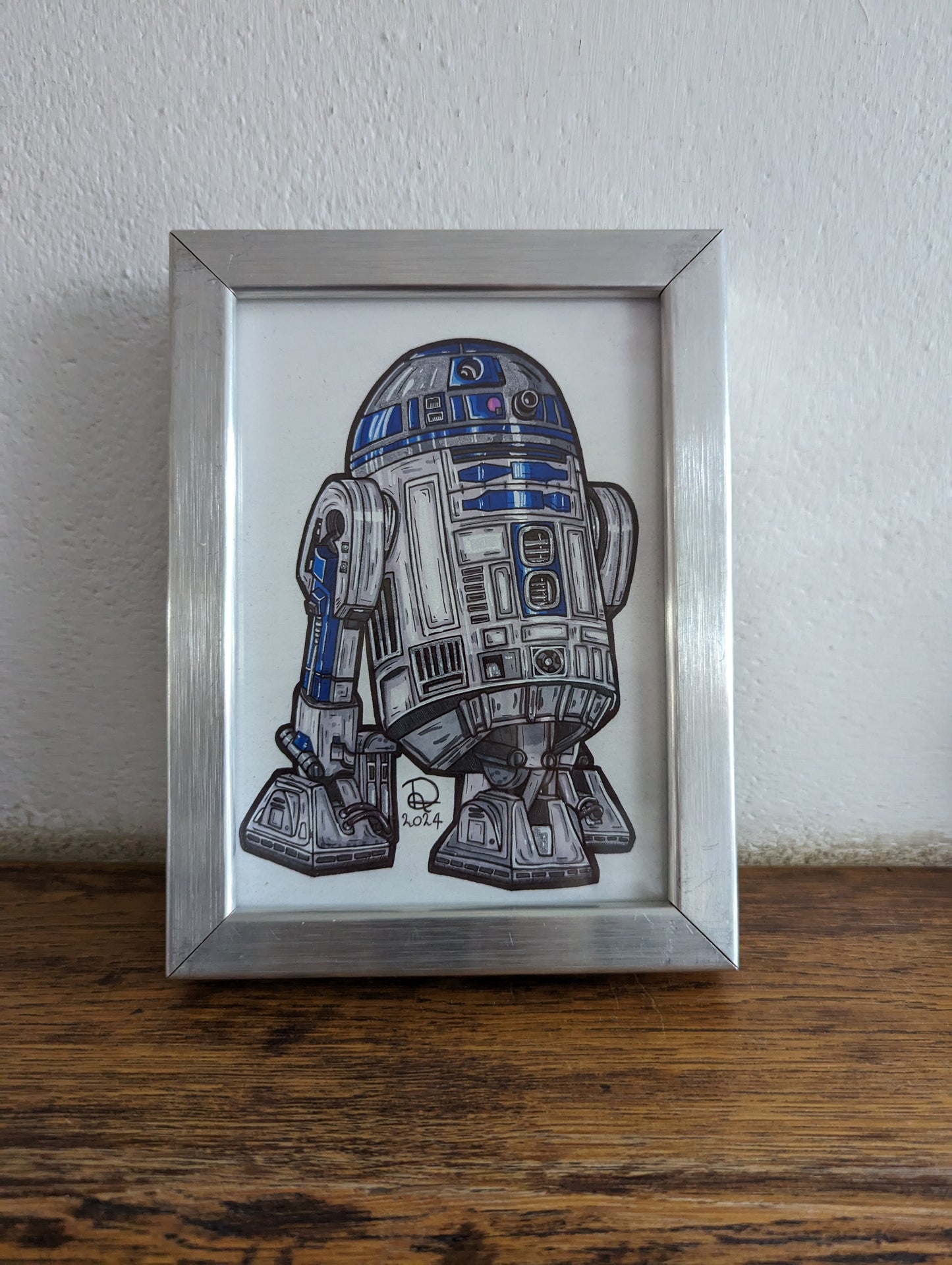 Framed Art Print R2D2