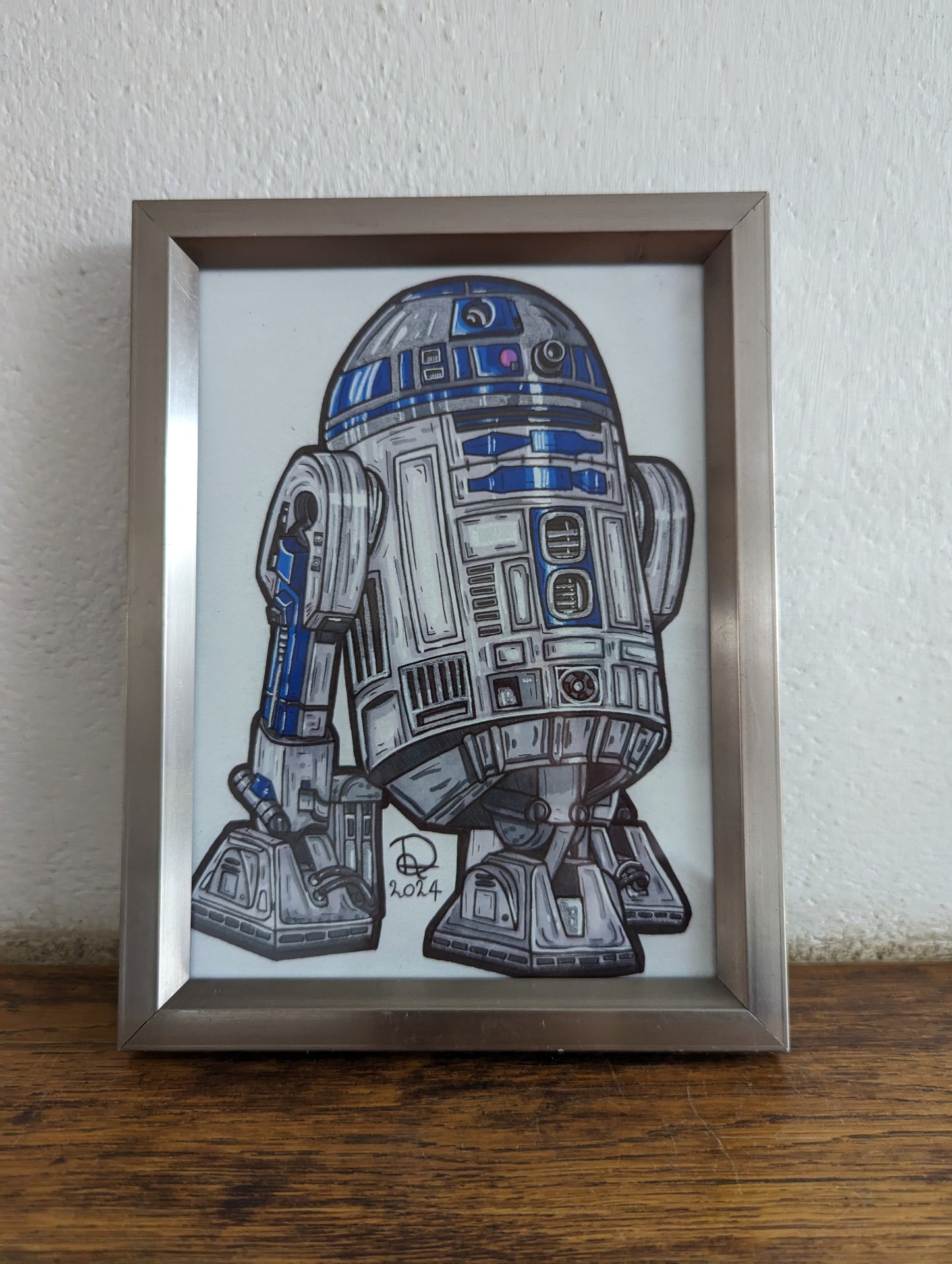 Framed Art Print R2D2