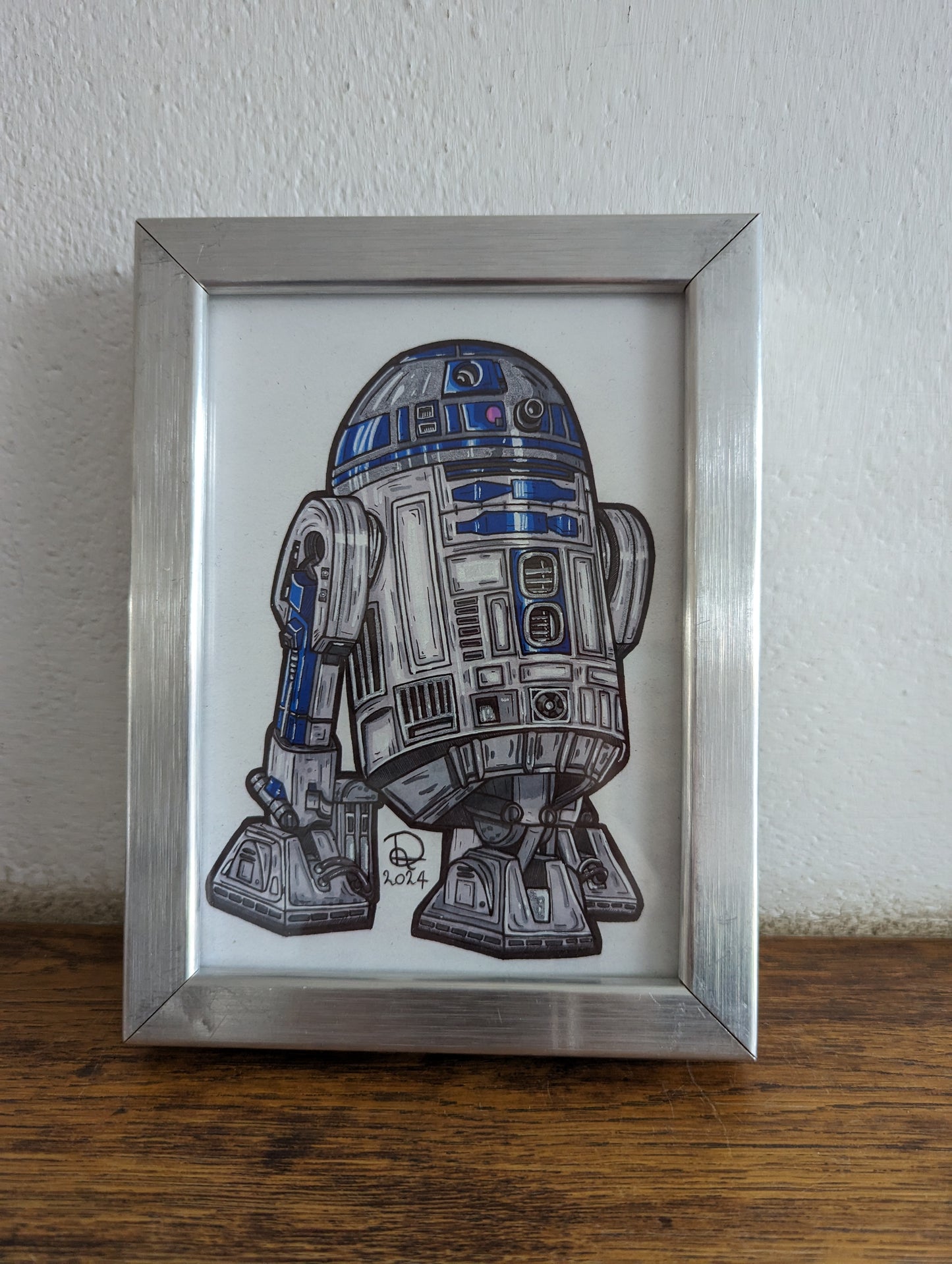 Framed Art Print R2D2