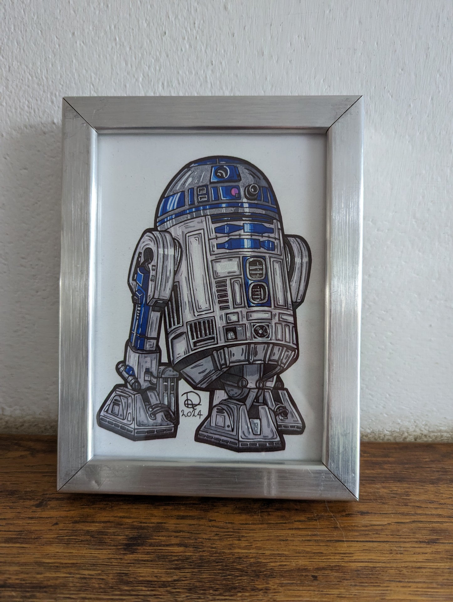 Framed Art Print R2D2