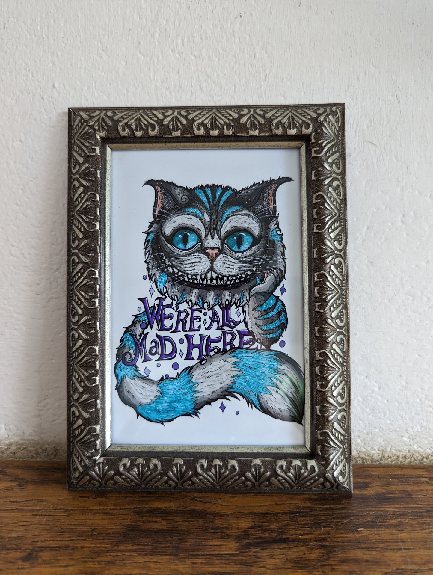 Framed Art Print Chesirecat