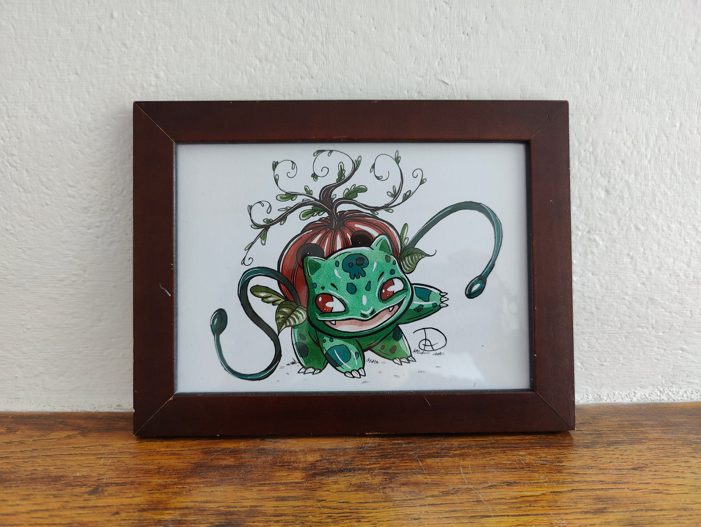 Framed Art Print Bulbasaur