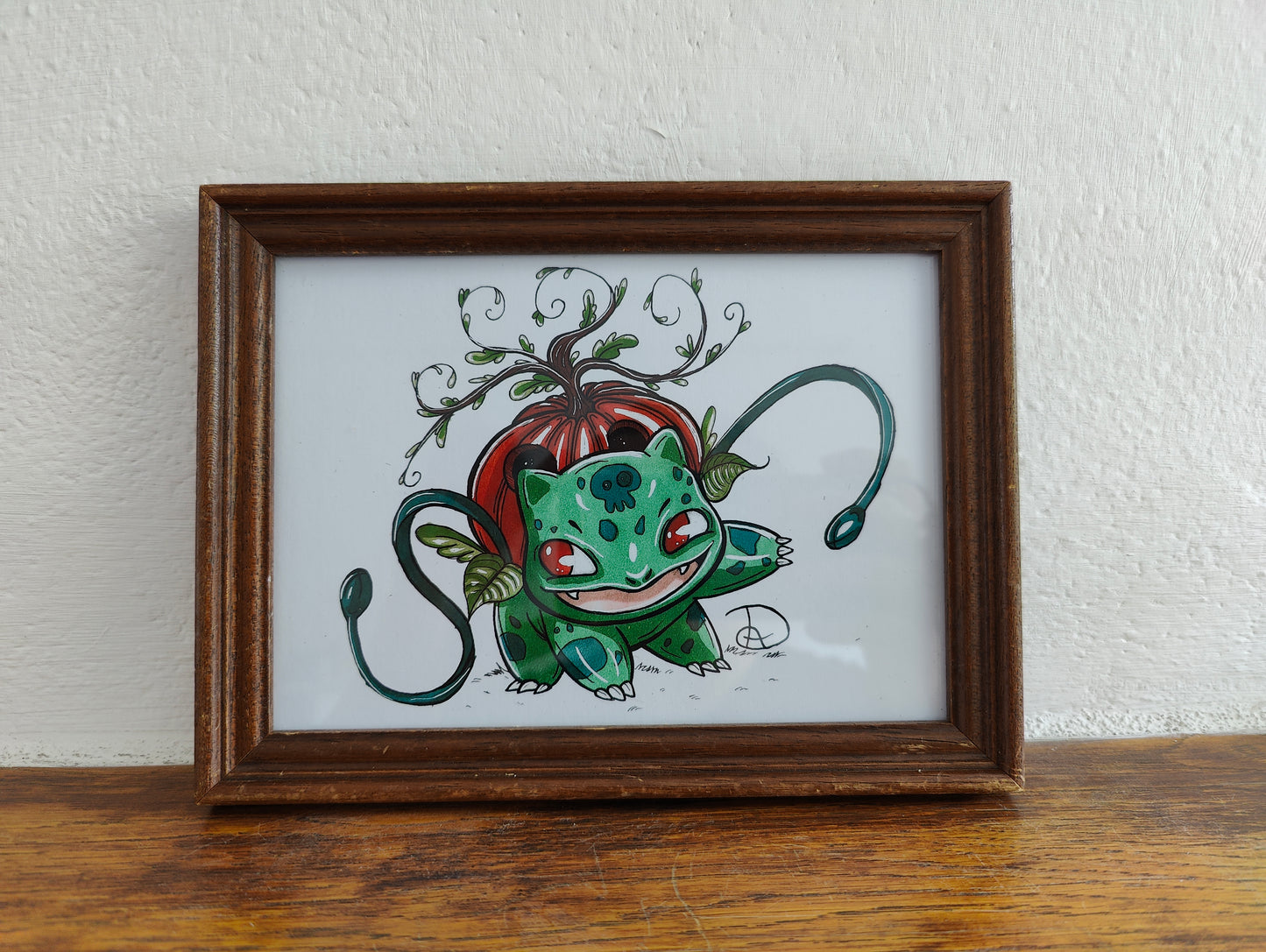 Framed Art Print Bulbasaur