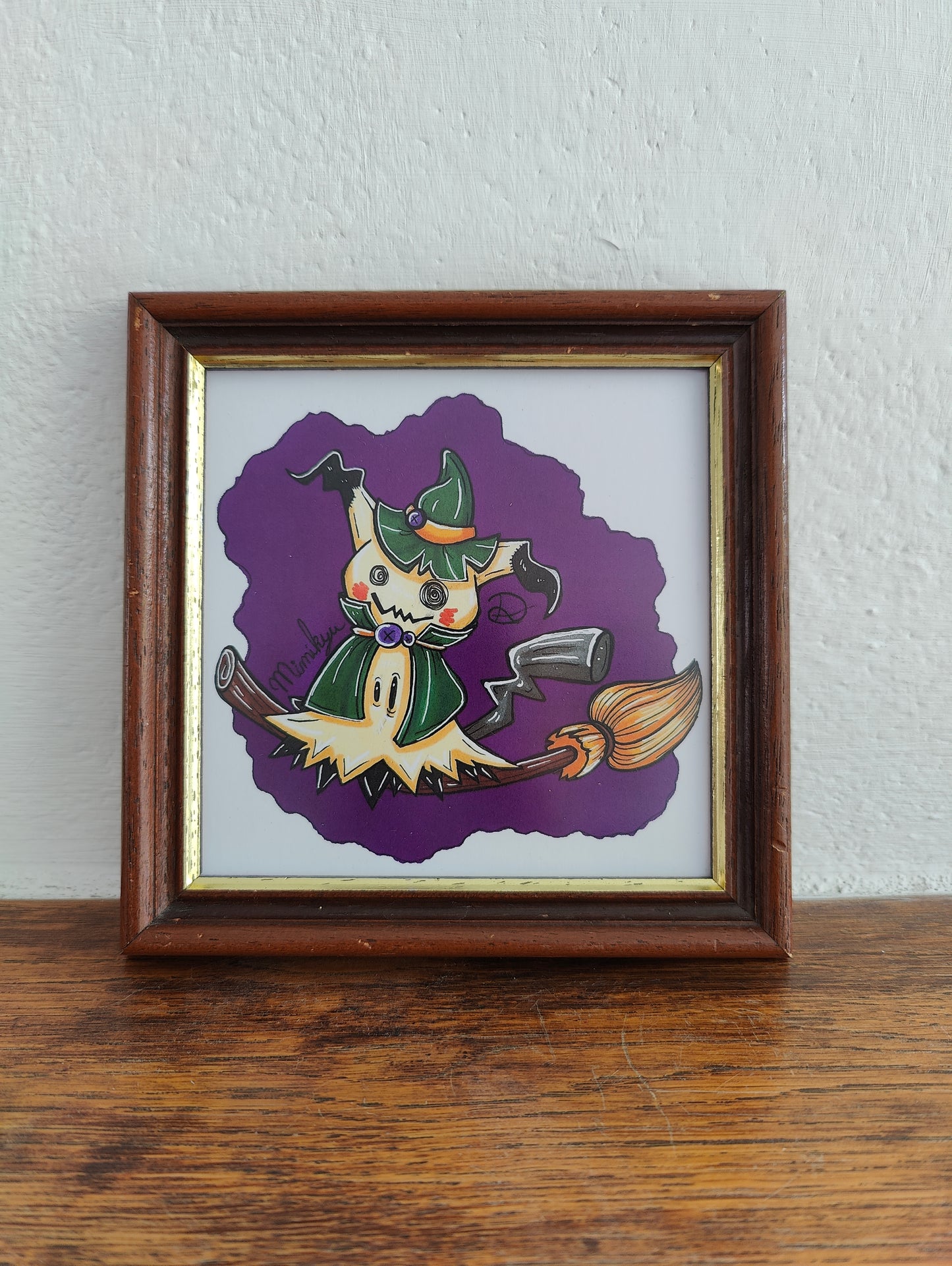 Framed Art Print Mimikyu