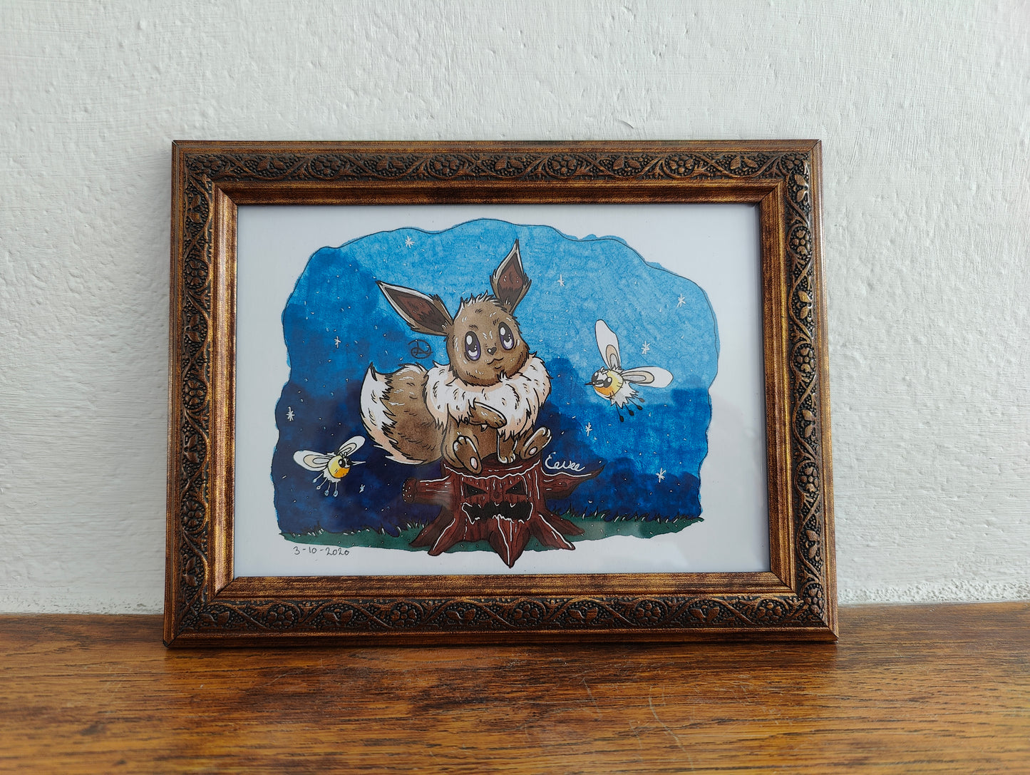 Framed Art Print Eevee