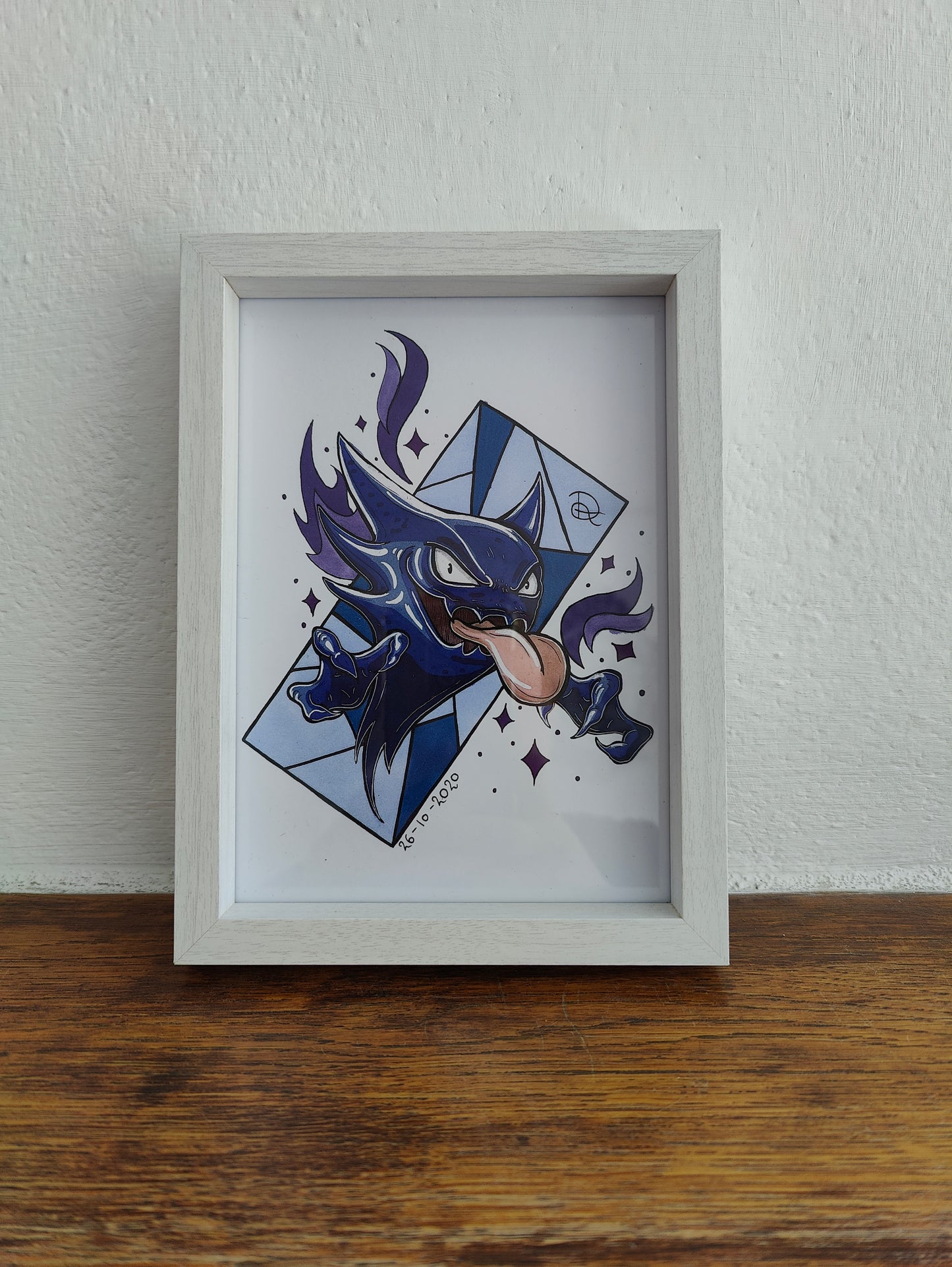 Framed Art Print Haunter