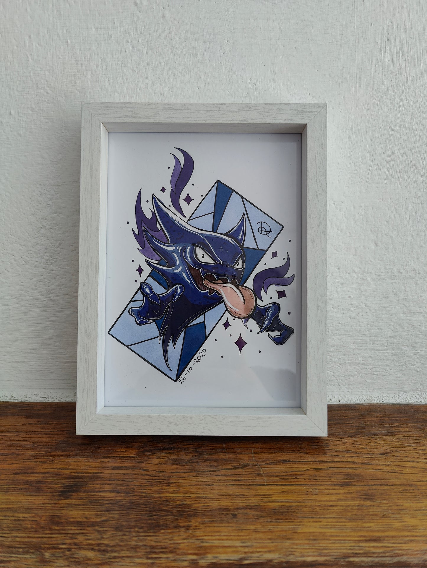 Framed Art Print Haunter