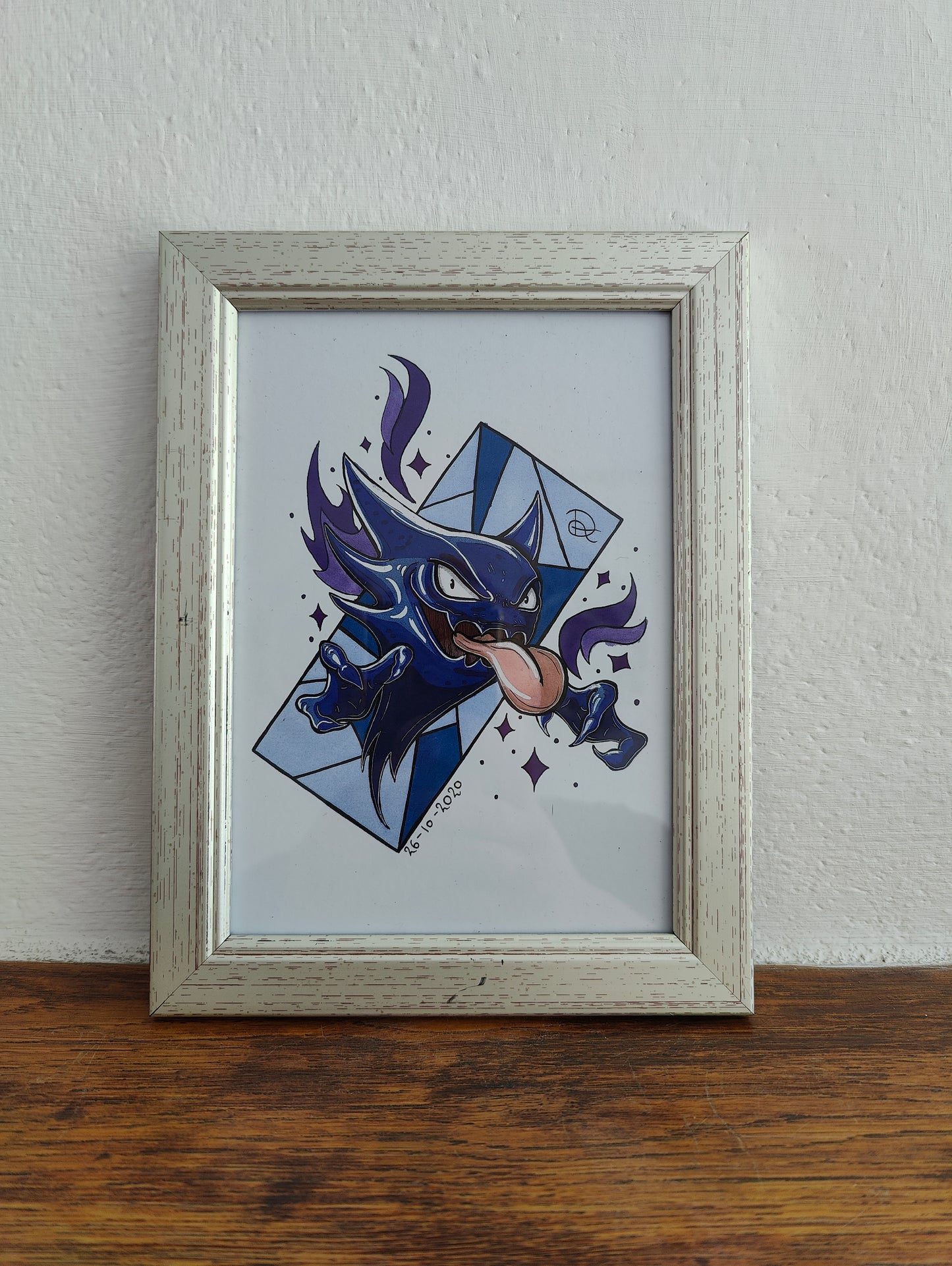 Framed Art Print Haunter