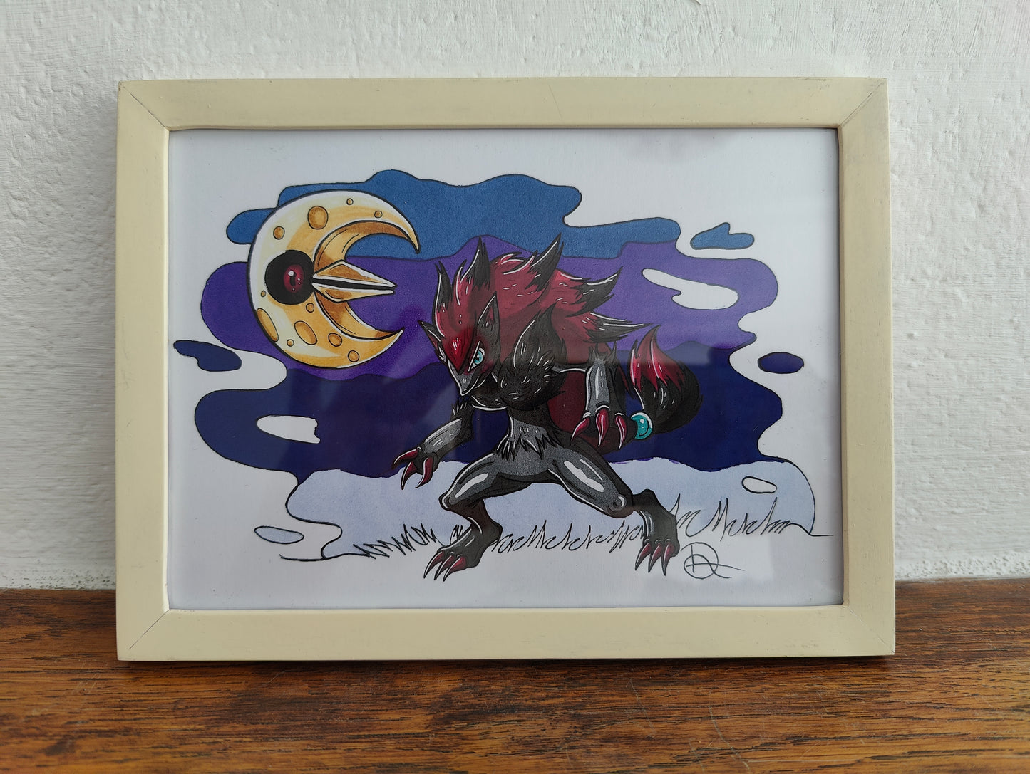 Framed Art Print Zoroark