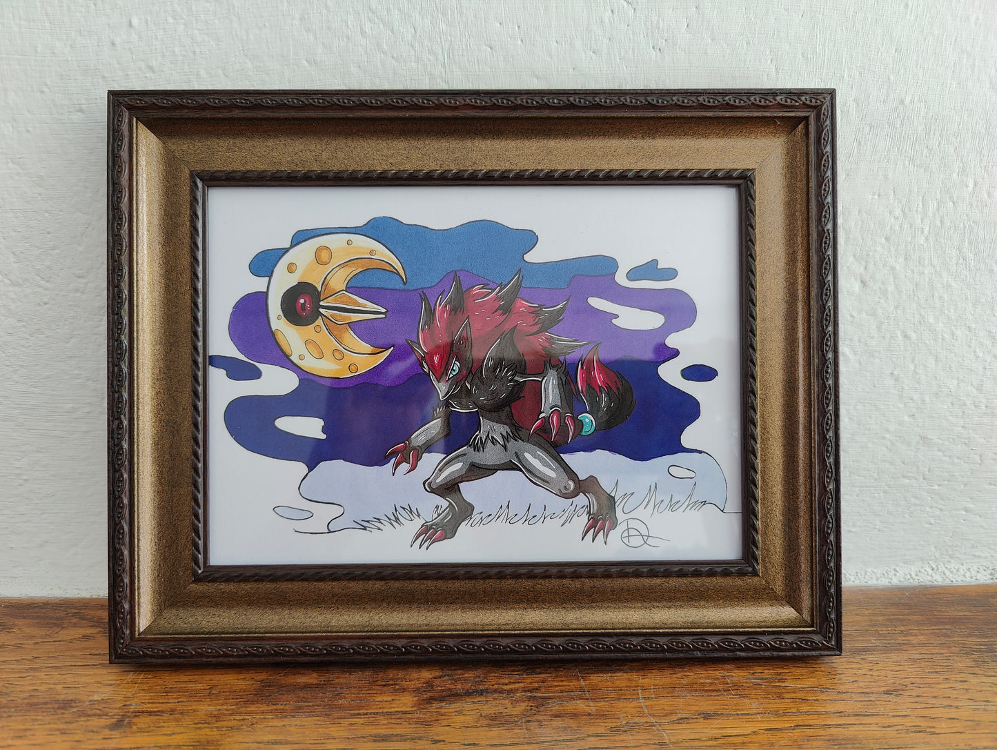 Framed Art Print Zoroark