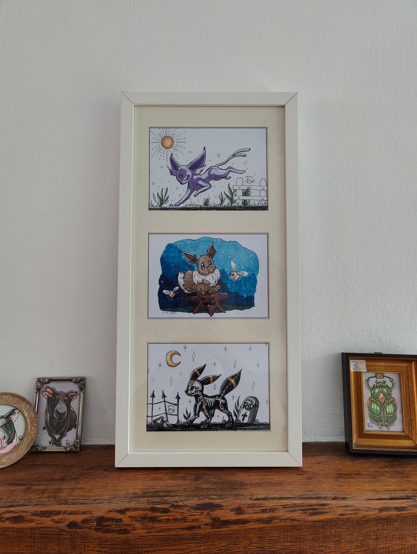 Framed Art Print Eevolution Crew (No shipping)