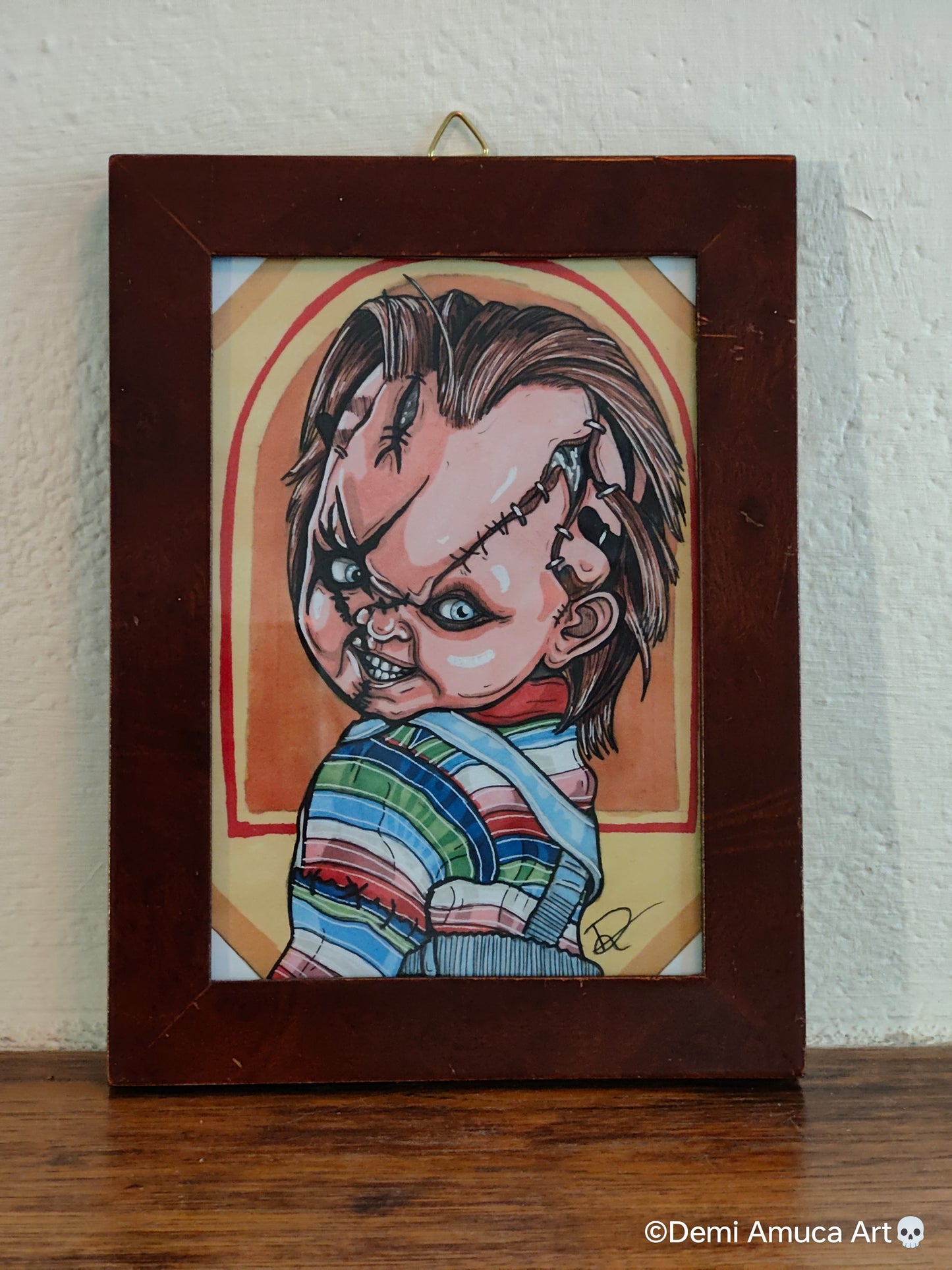 Framed Art Print Chucky