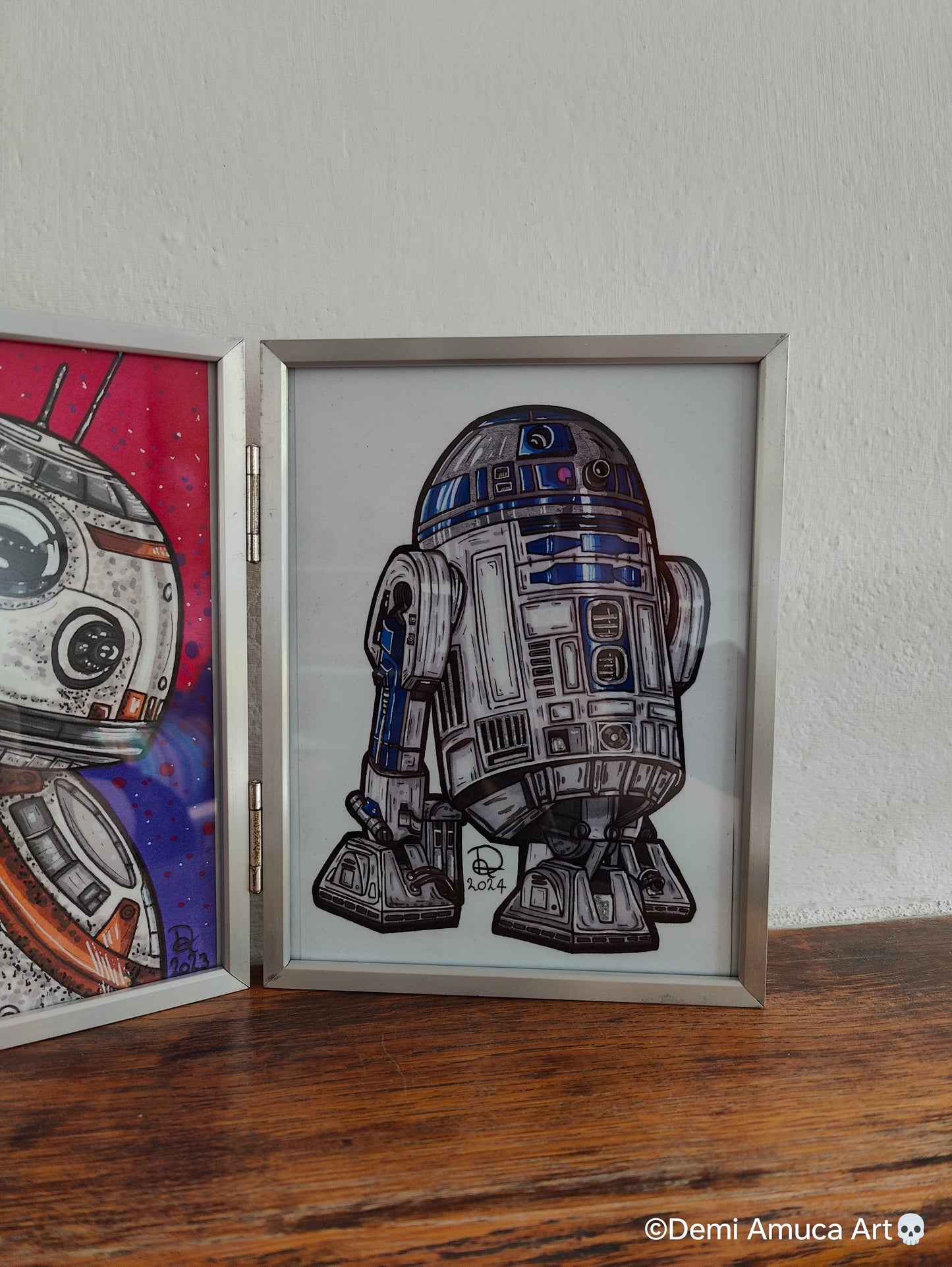 Framed Art Print Droids