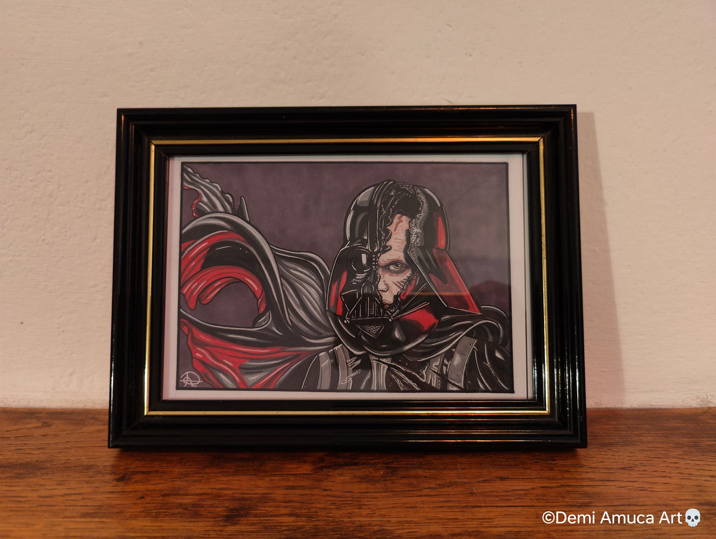 Framed Art Print Darth Vader