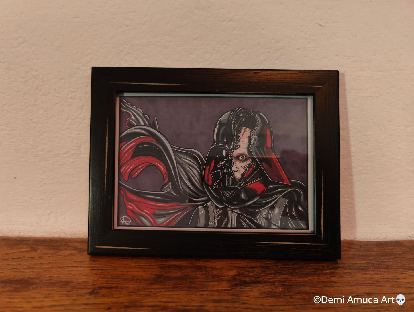 Framed Art Print Darth Vader