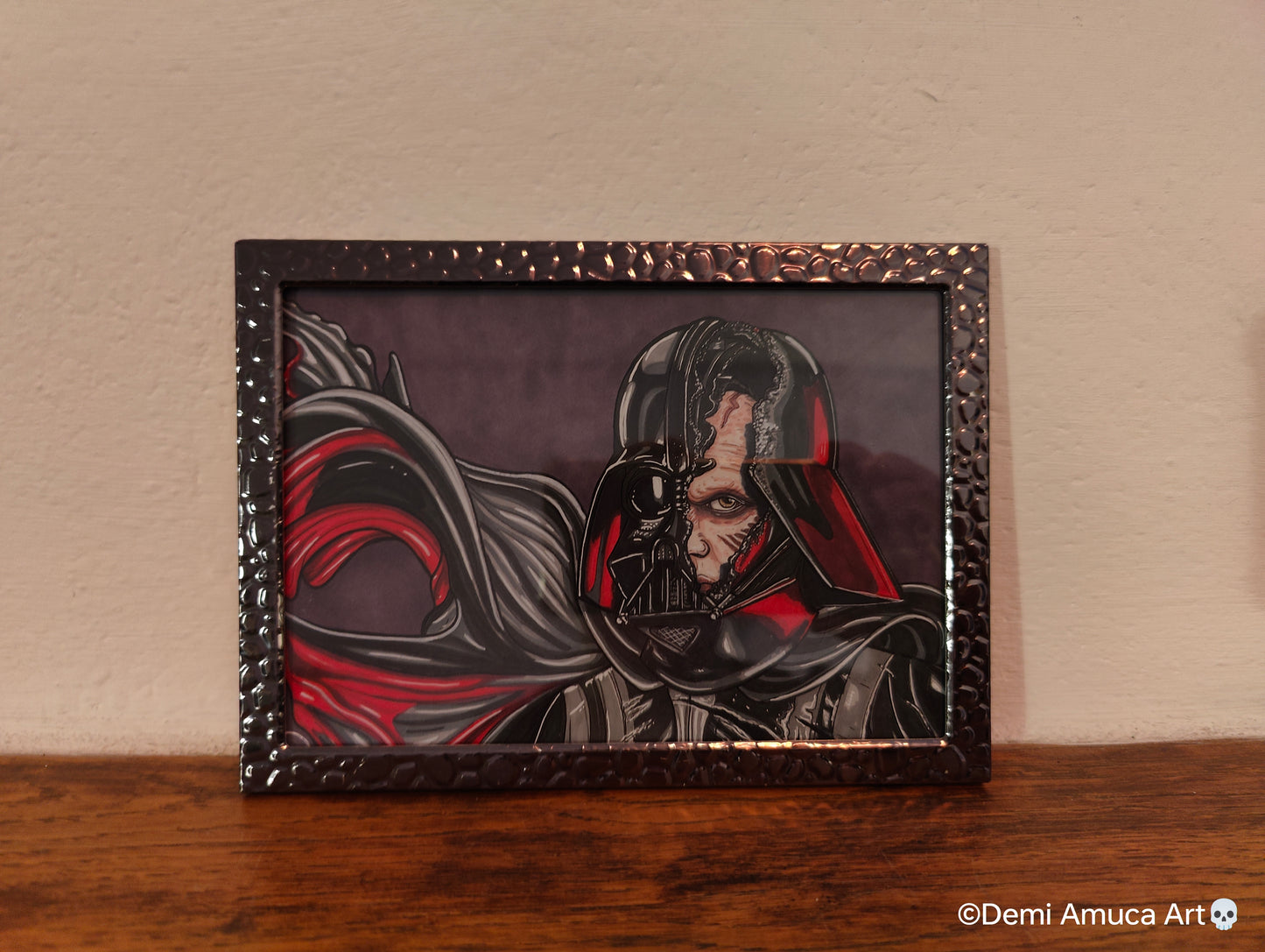 Framed Art Print Darth Vader