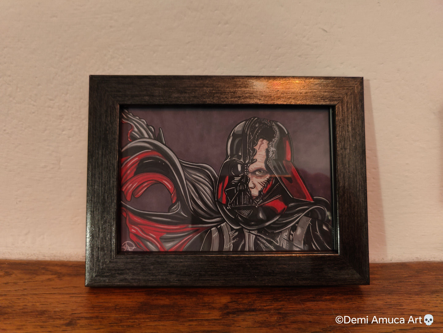 Framed Art Print Darth Vader