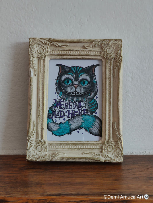 Framed Art Print Chesirecat