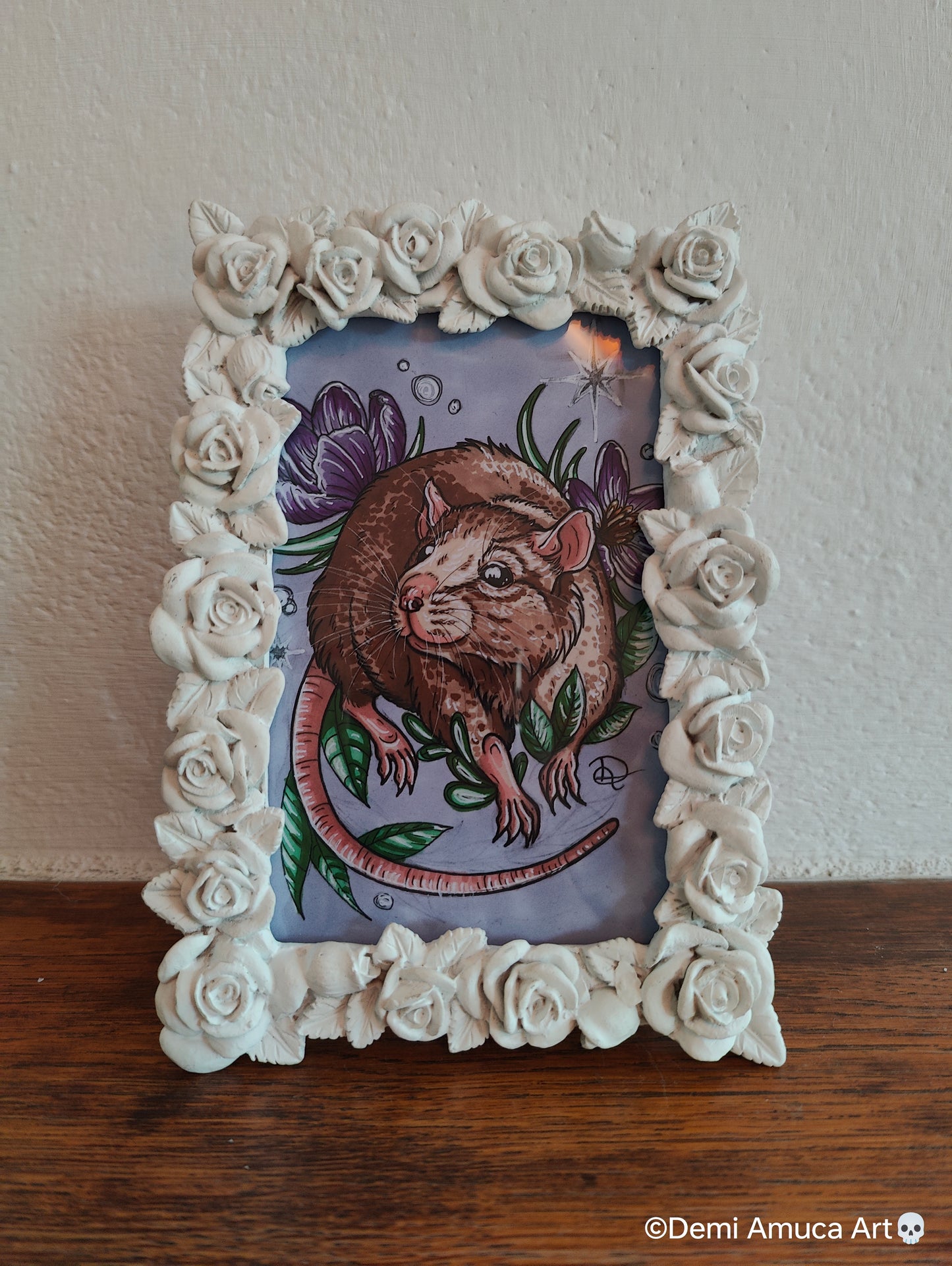 Framed Art Print Rat Cinnamonroll