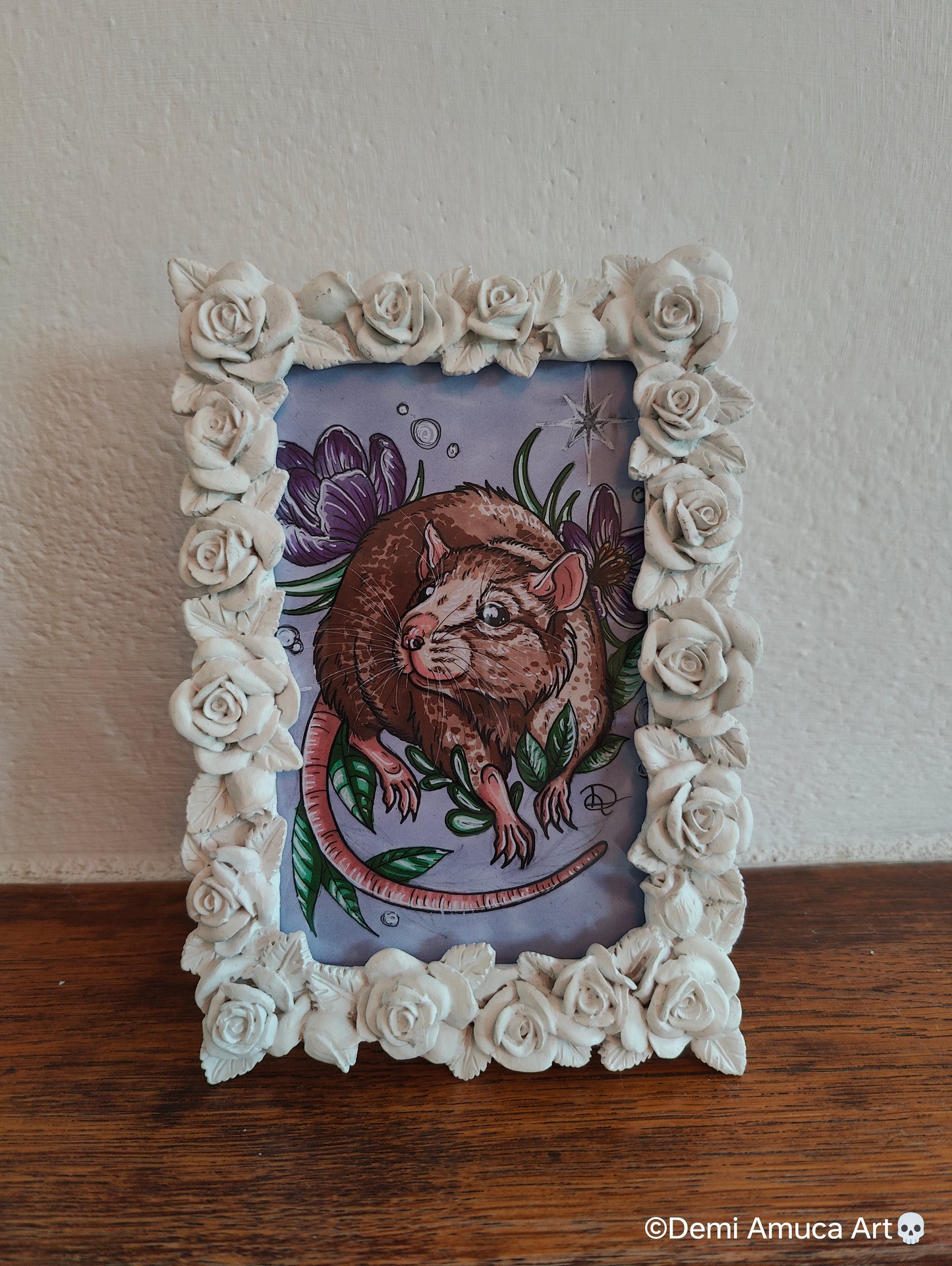 Framed Art Print Rat Cinnamonroll