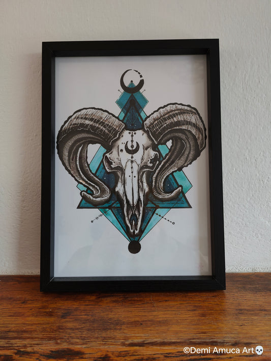 Framed Art Print Ramskull (SPECIAL DEAL)