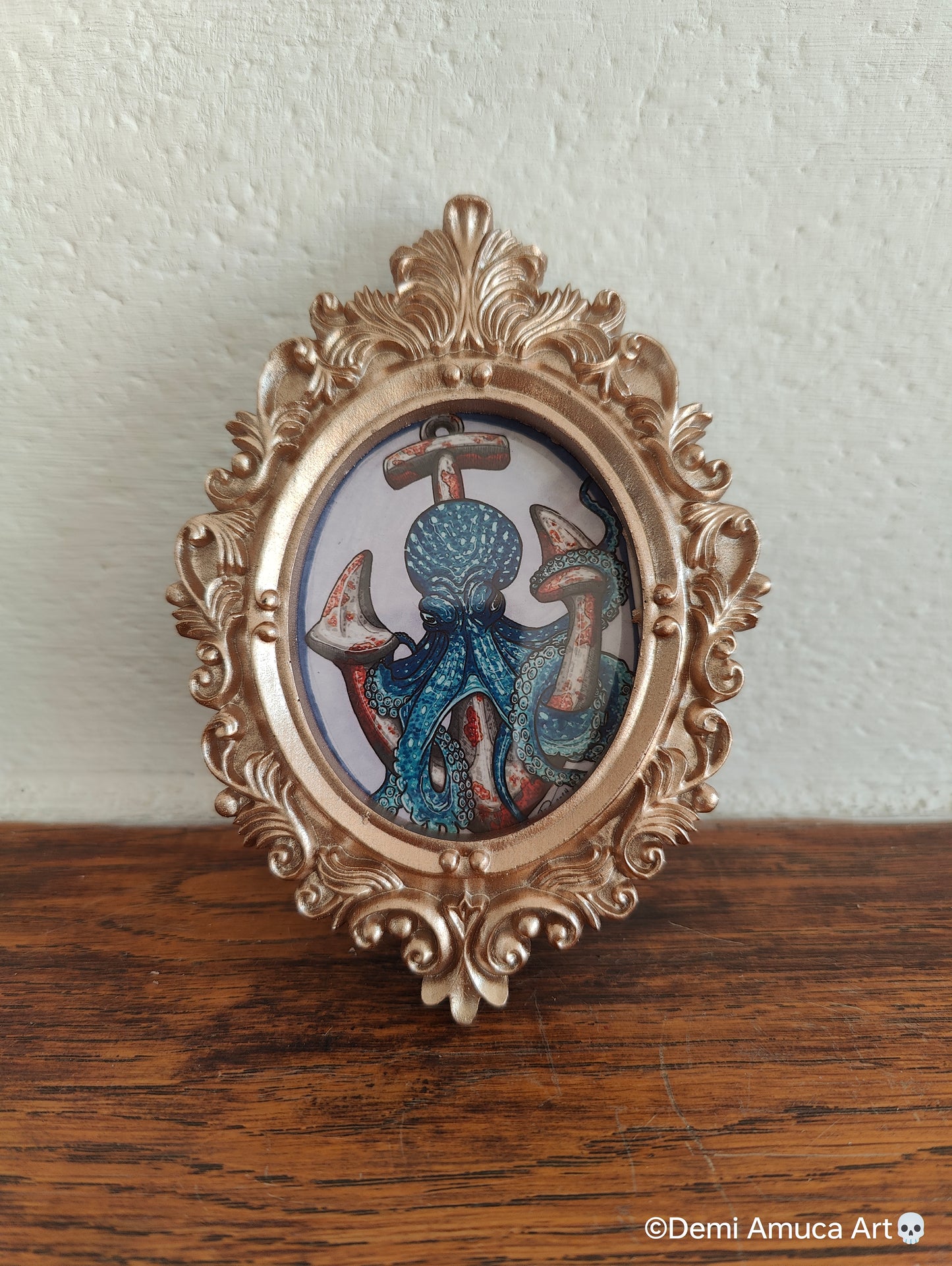 Framed Art Print: The Kraken
