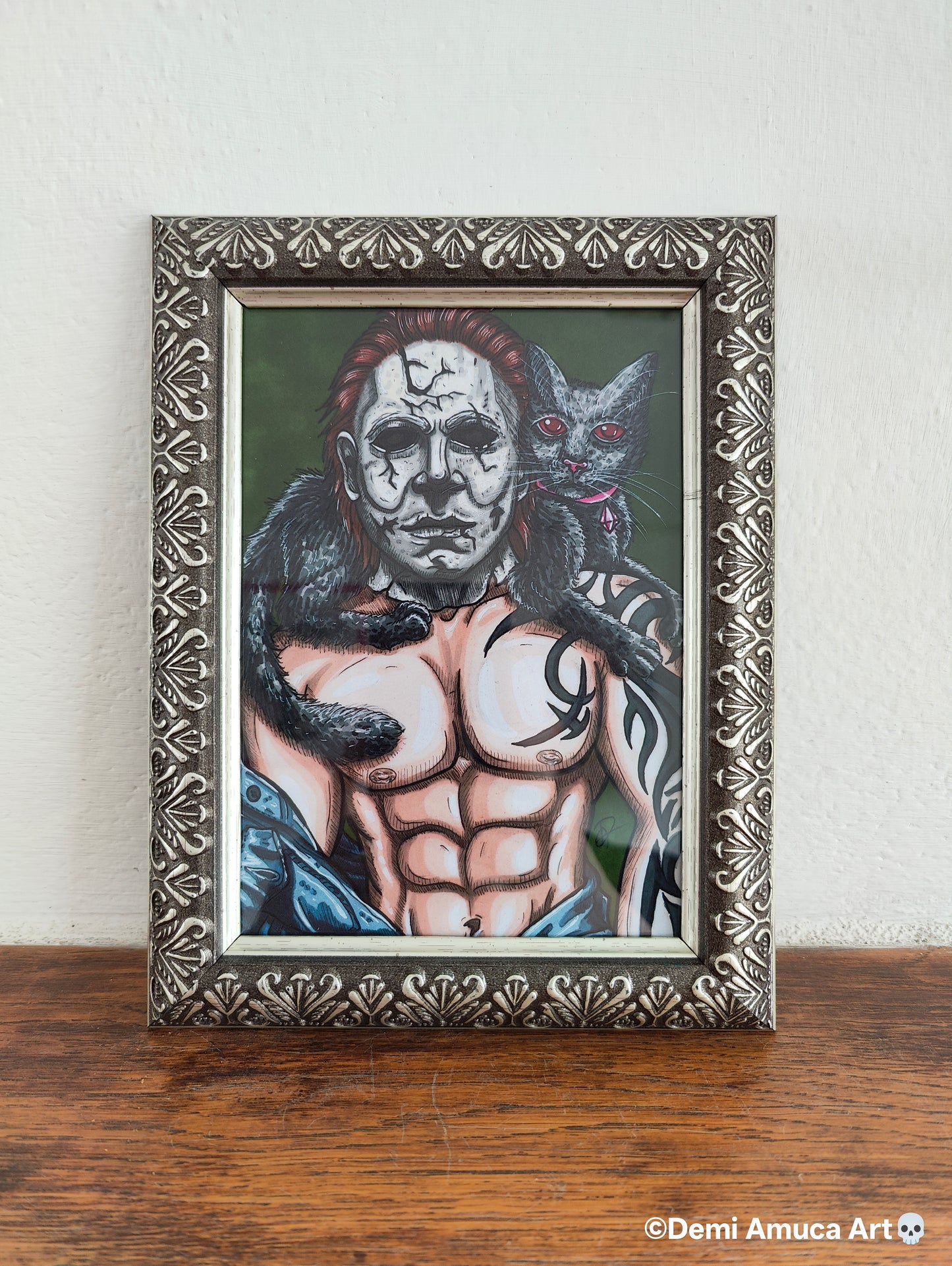 Framed Art Print Michael Myers