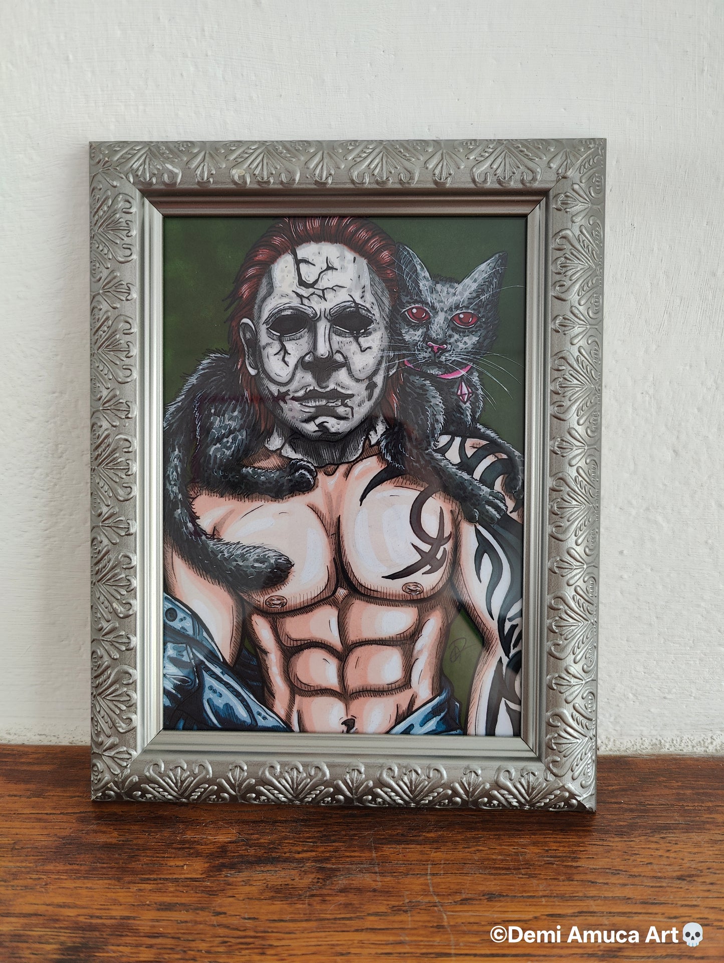 Framed Art Print Michael Myers