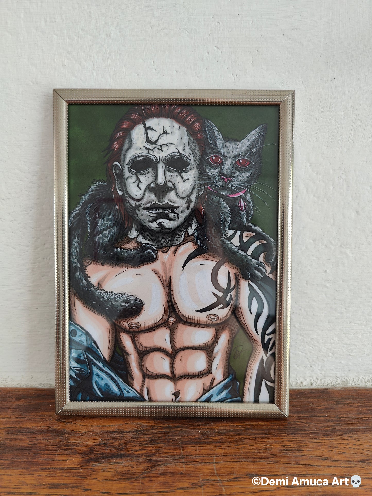 Framed Art Print Michael Myers