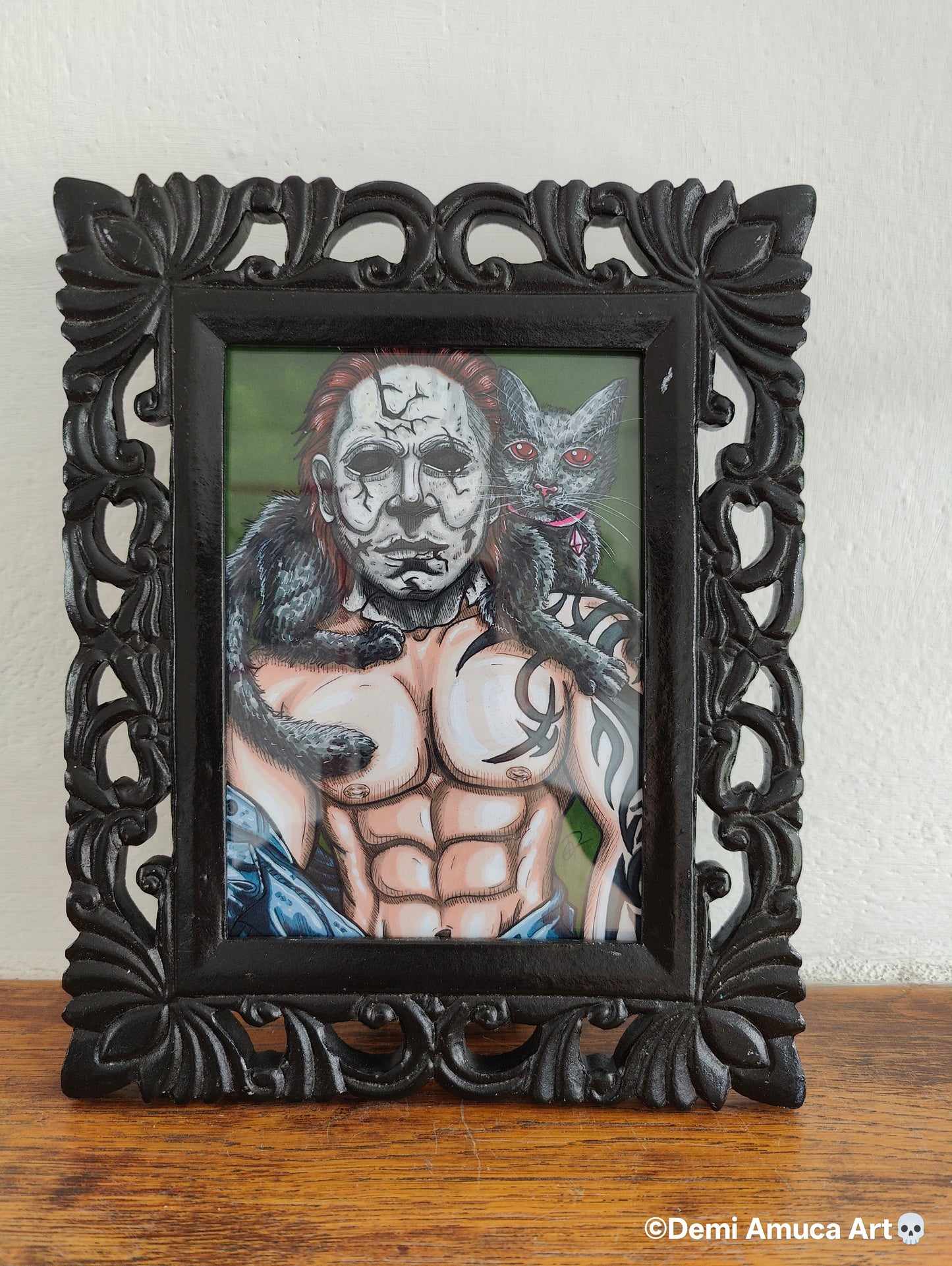 Framed Art Print Michael Myers