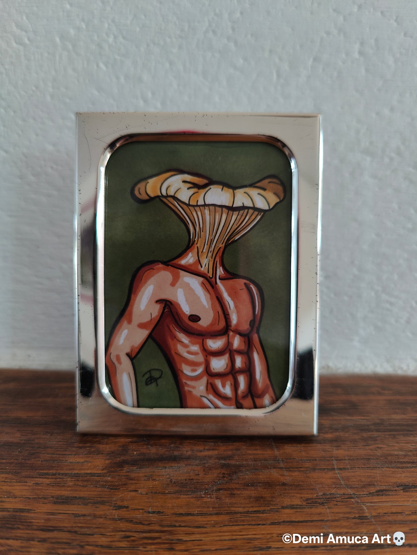Framed Art Print Chanterelle