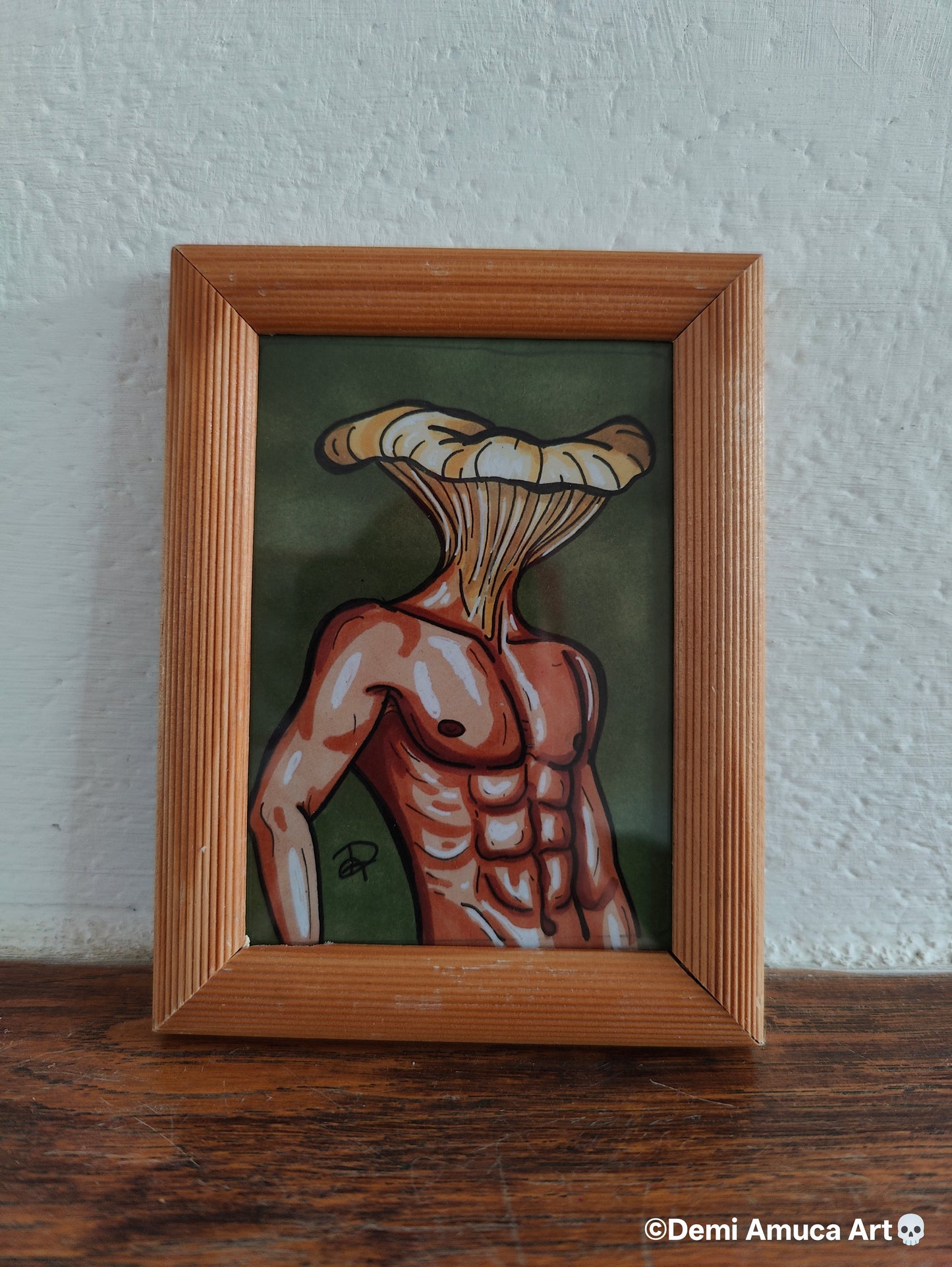 Framed Art Print Chanterelle