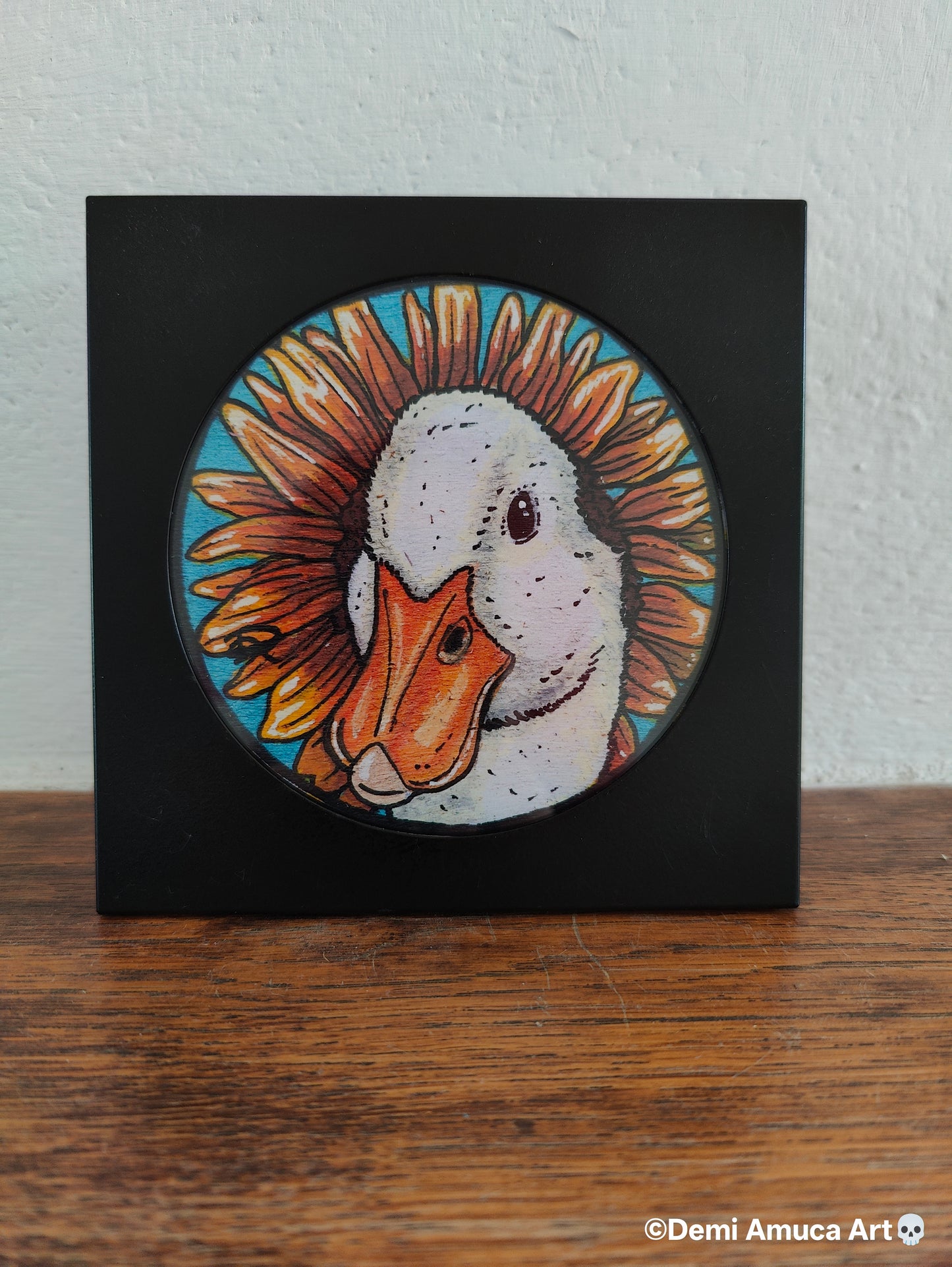 Framed Art Print Ducky's