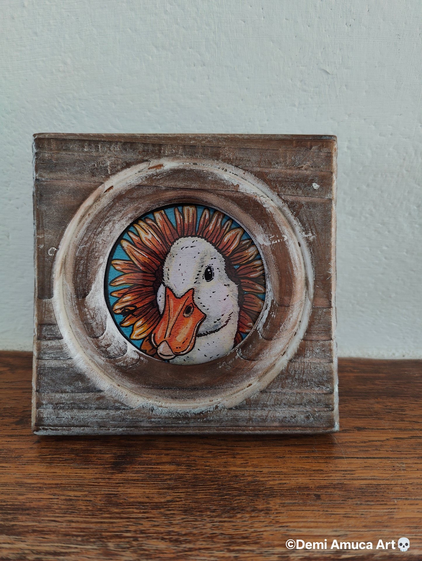 Framed Art Print Ducky's