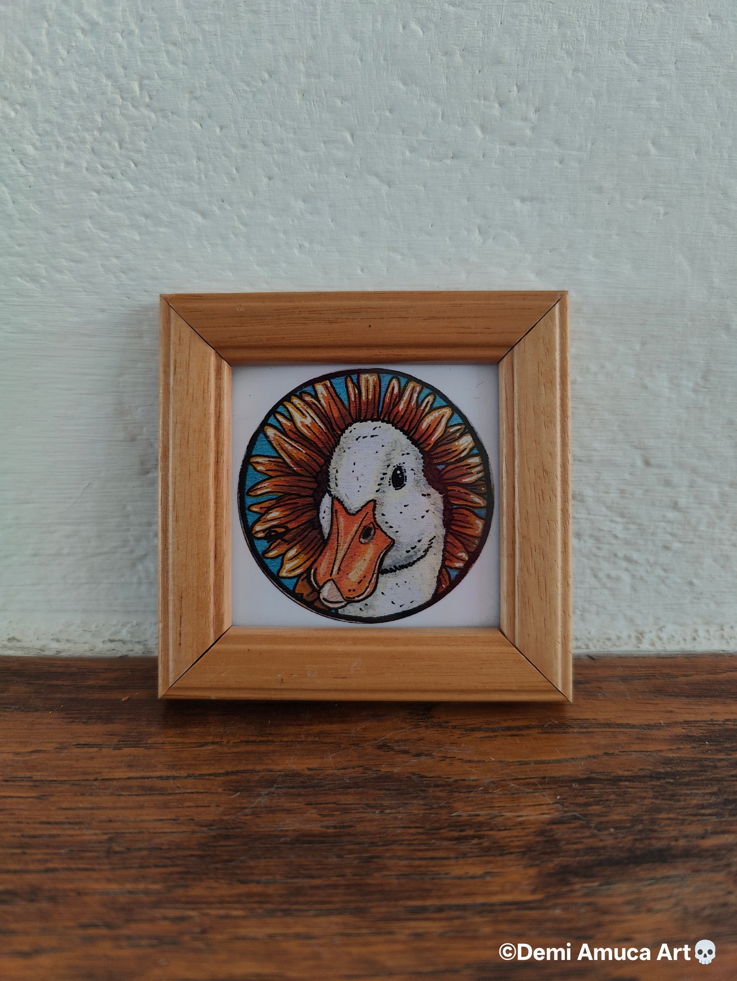 Framed Art Print Ducky's