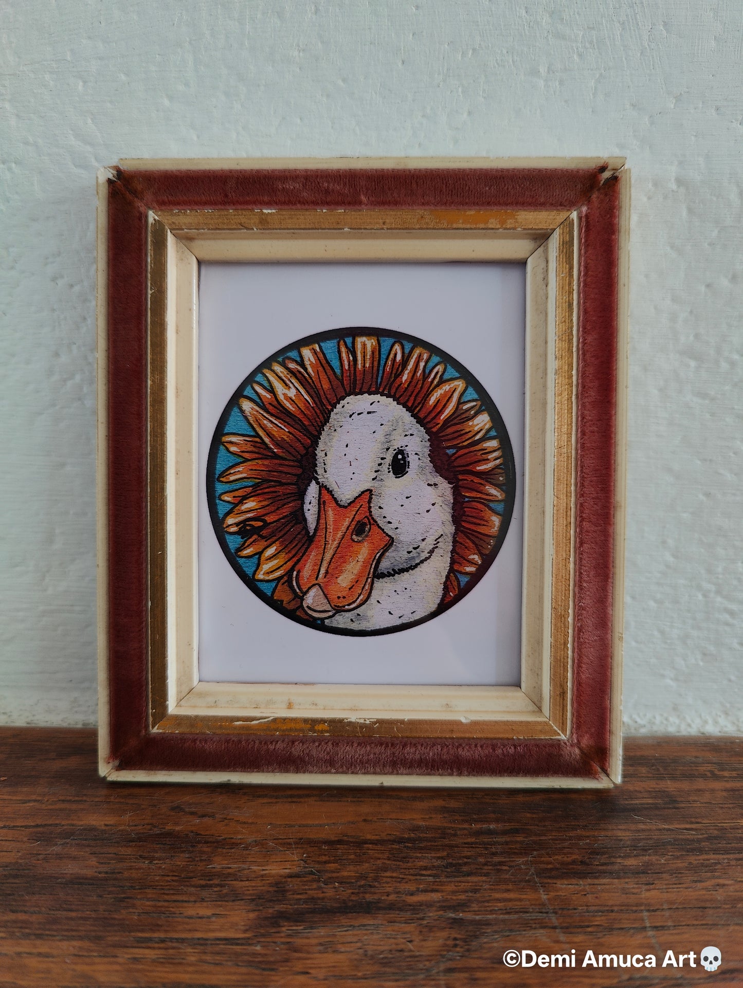 Framed Art Print Ducky's