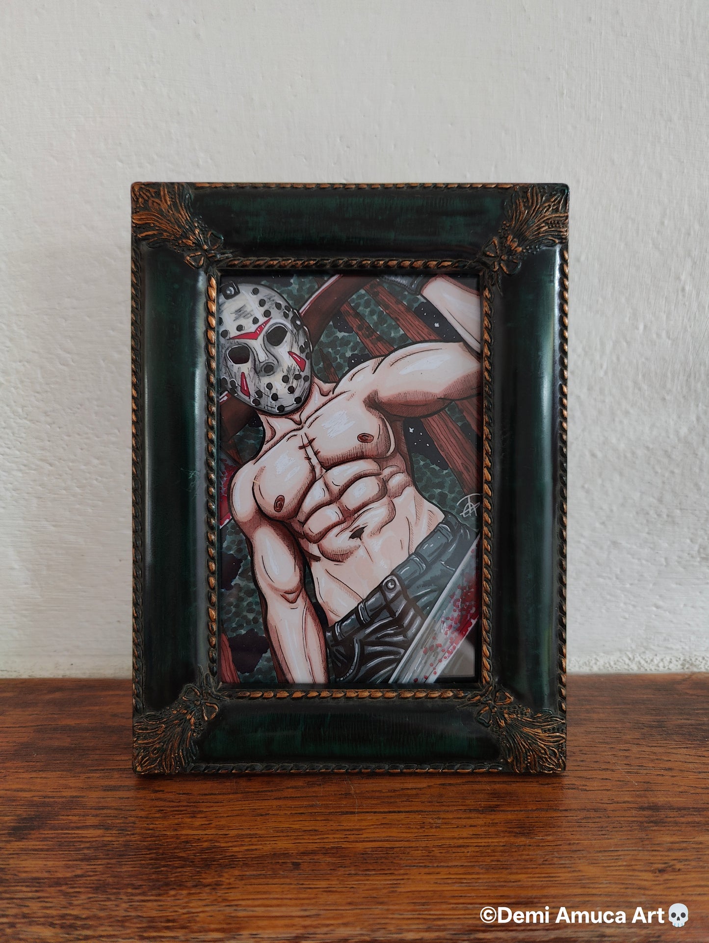 Framed Art Print Jason Voorhees