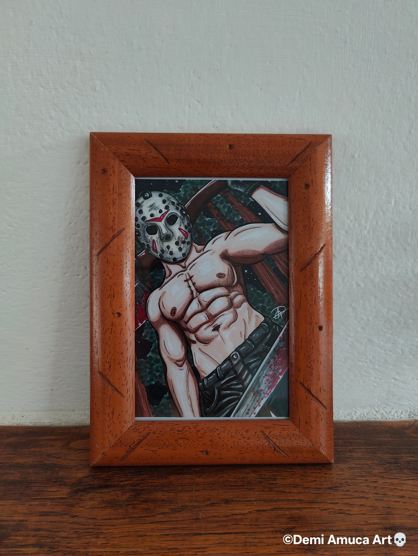 Framed Art Print Jason Voorhees