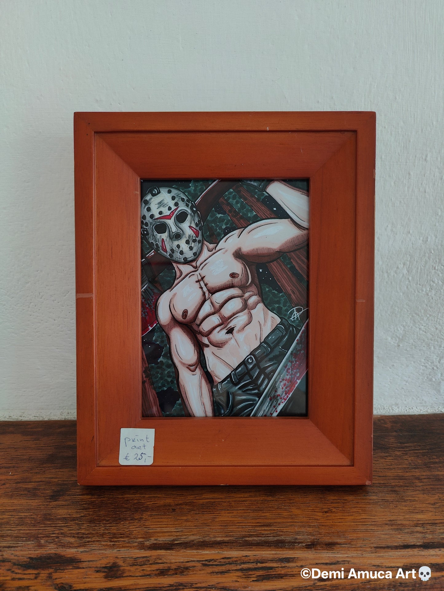 Framed Art Print Jason Voorhees