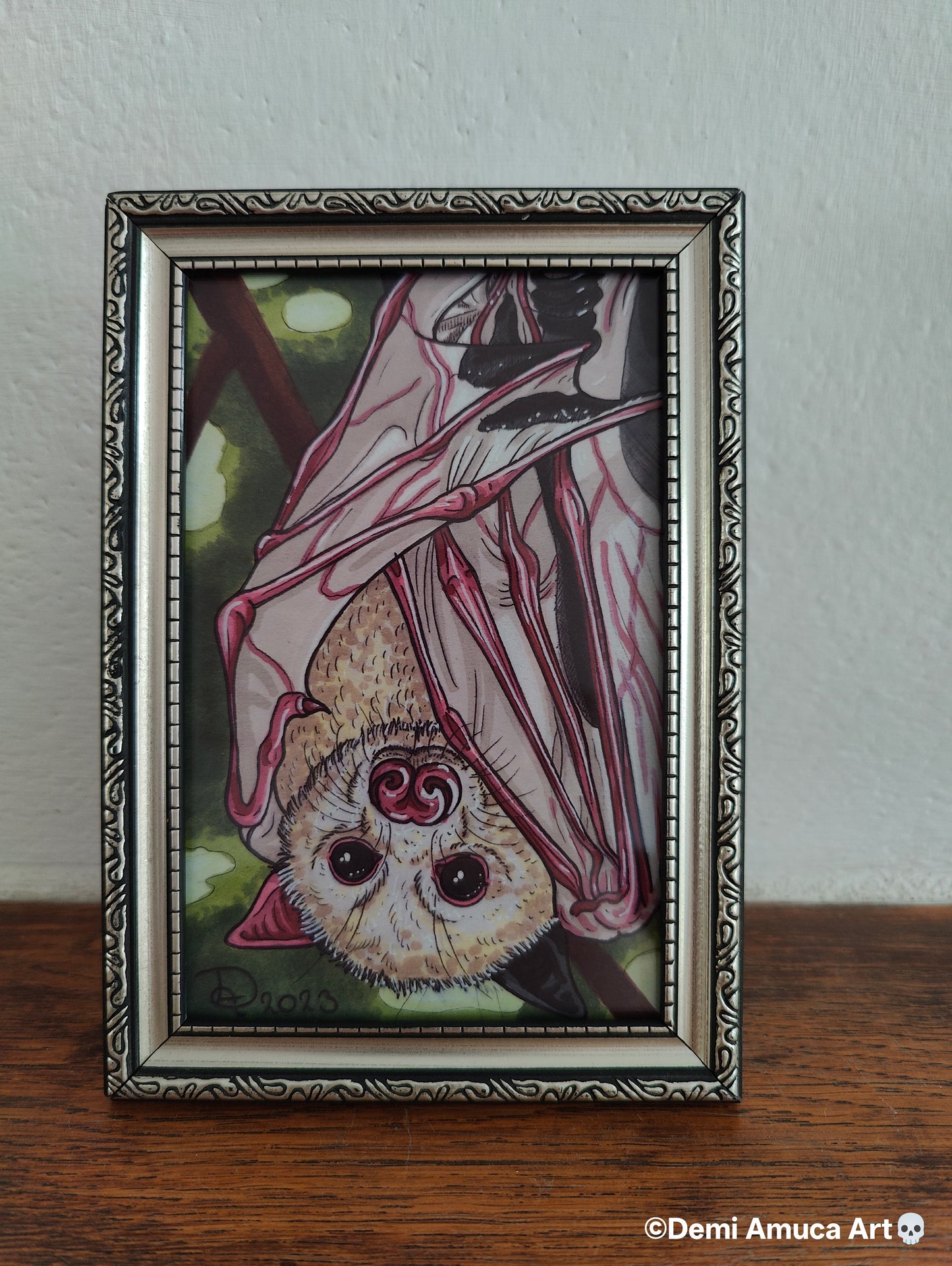 Framed Art Print Bats