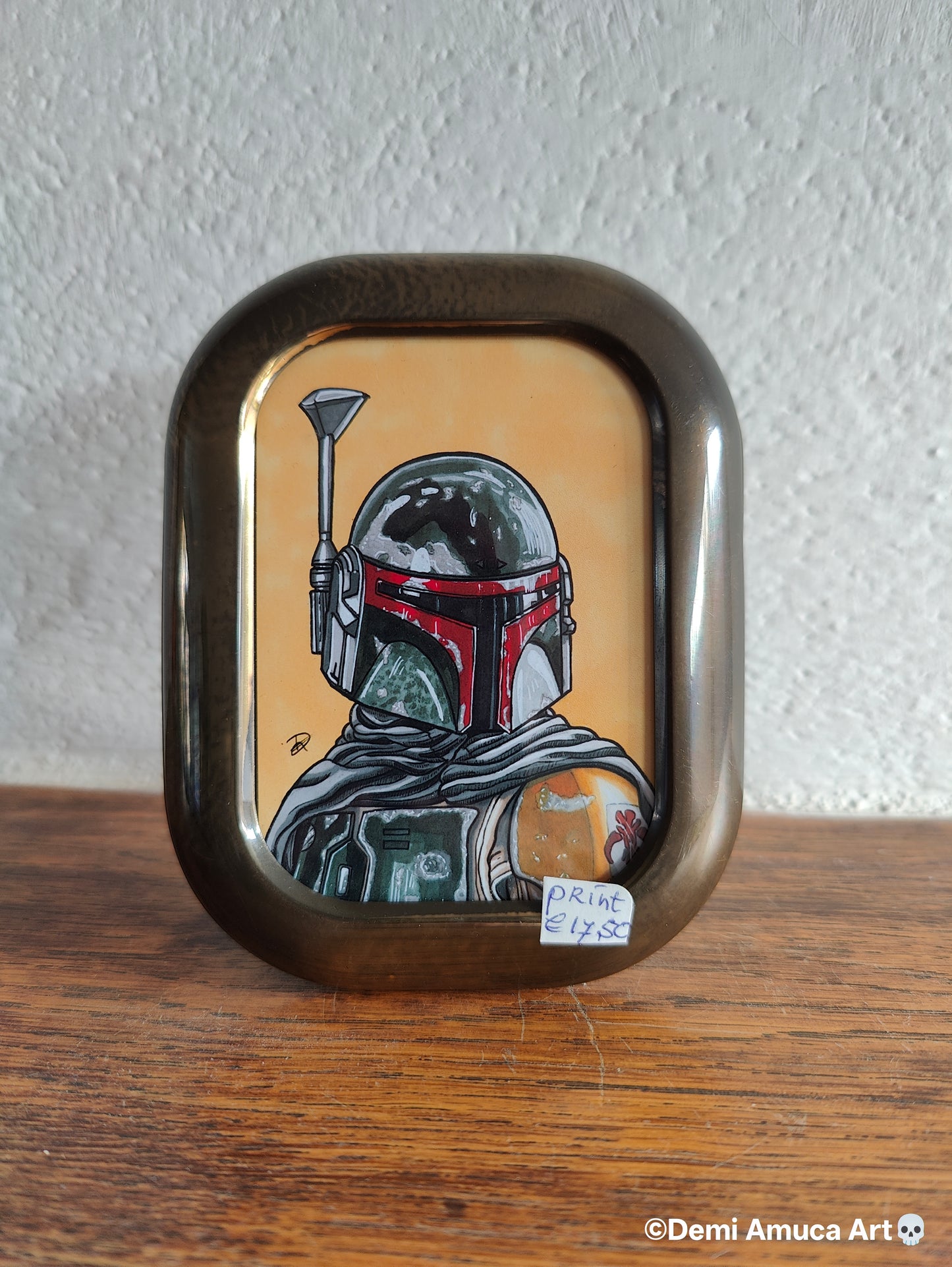 Framed Art Print: Boba Fett