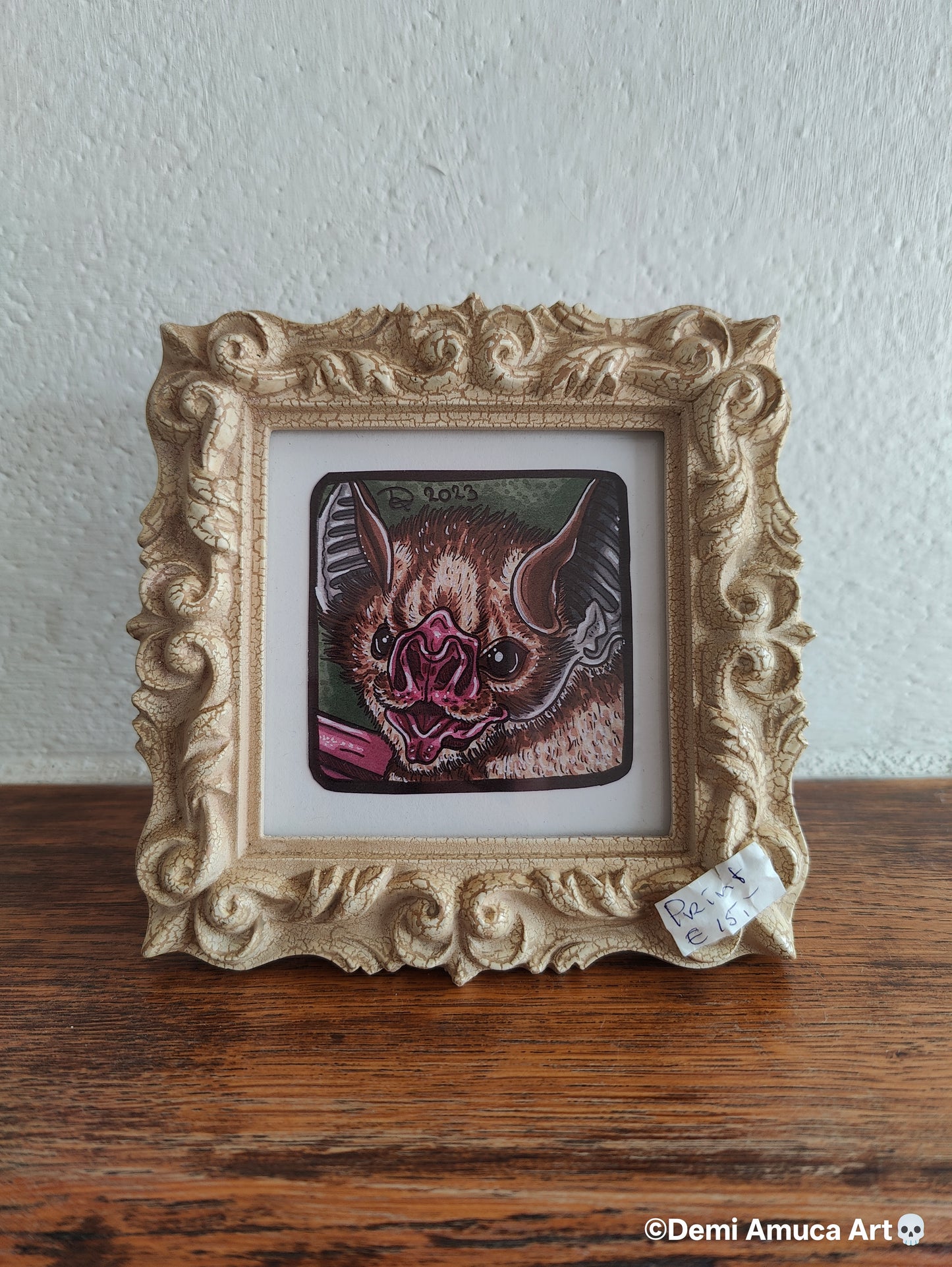 Framed Art Print Bats