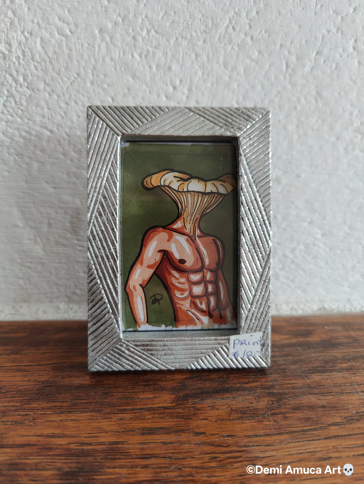Framed Art Print Chanterelle