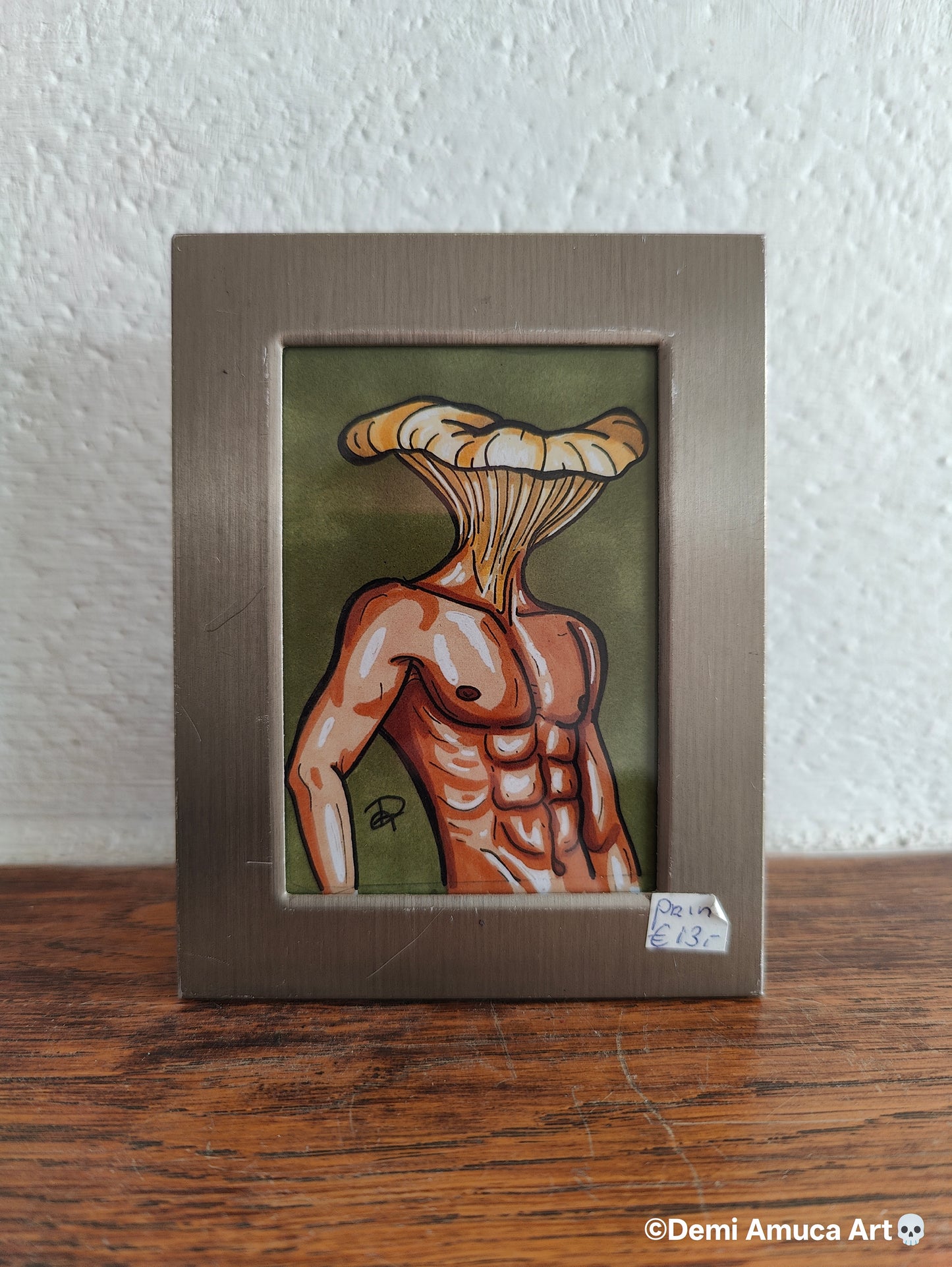 Framed Art Print Chanterelle